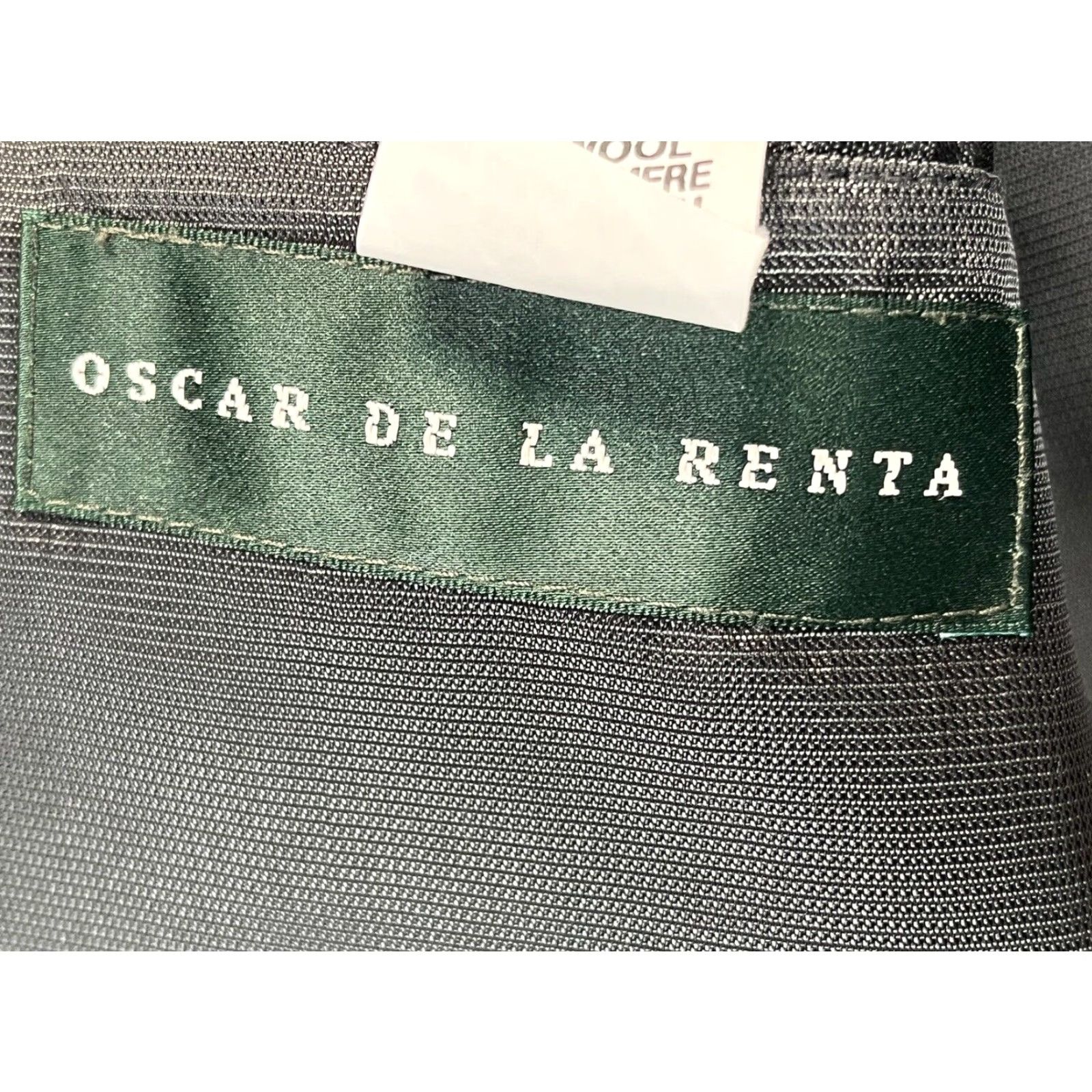 Oscar De La Renta Oscar de la Renta Blazer Wool Cashmere Blend Sport Coat Sz 39R Black GUC Men Size 40R - 5 Thumbnail
