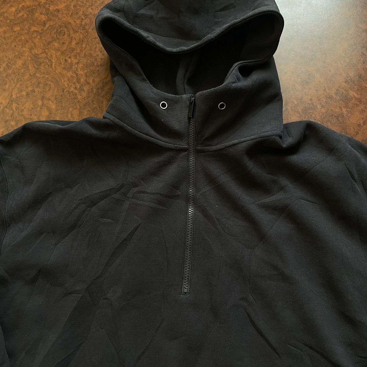 Japanese Brand × Jil Sander × Uniqlo Uniqlo x Jil Sander +J DRY Sweat Half-Zip Pullover Hoodie Size US L / EU 52-54 / 3 - 2 Thumbnail