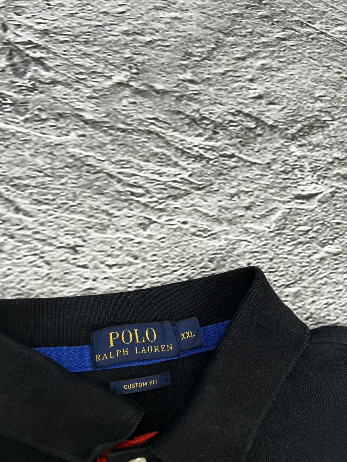 Polo Ralph Lauren Chief Keef Polo Ralph Lauren black blue big pony T-shirt Size US XXL / EU 58 / 5 - 3 Thumbnail