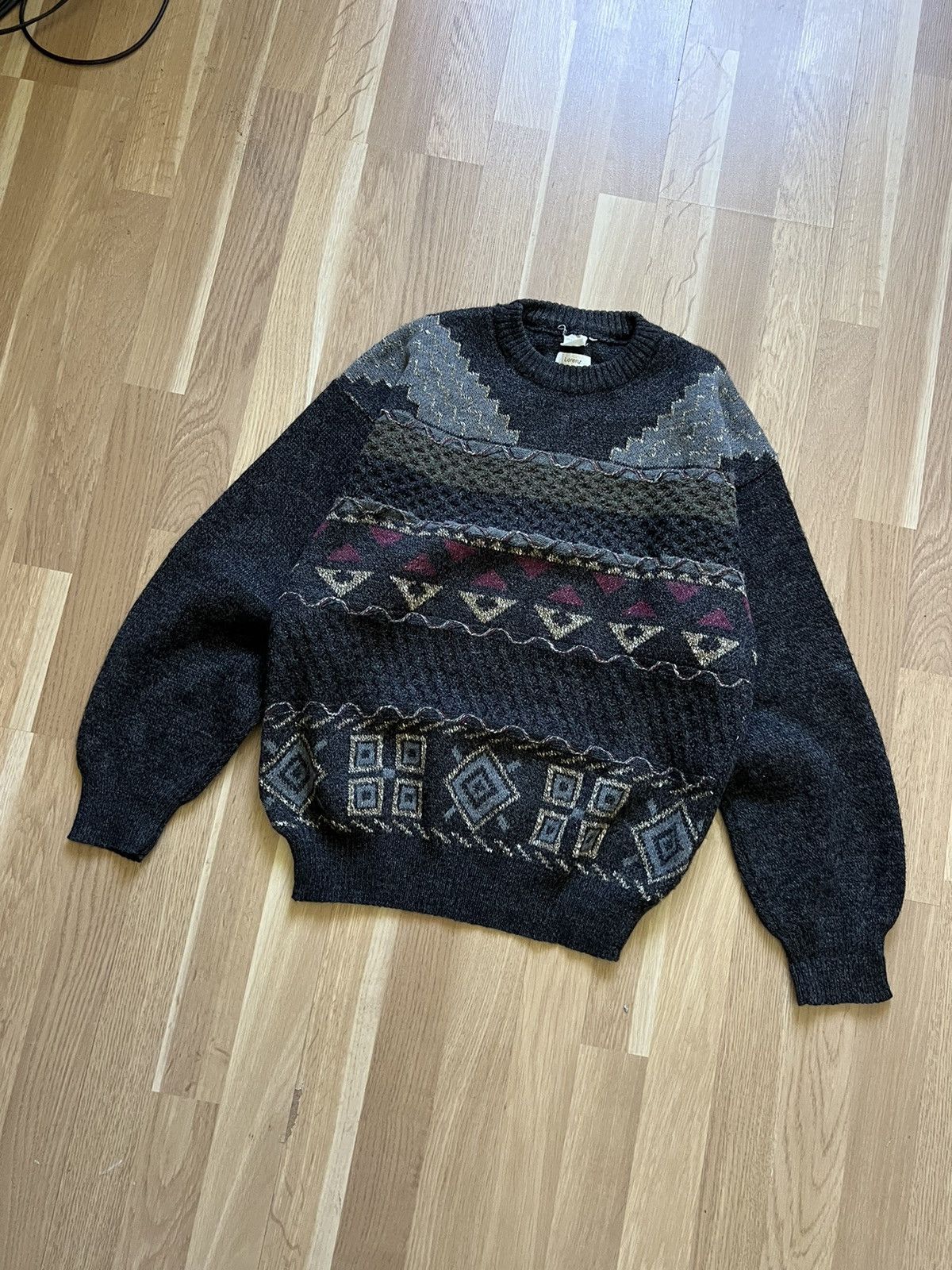 Aztech Mountain × Vintage Vintage wool Aztec mountain sweater coogi style 90s Size US M / EU 48-50 / 2 - 2 Thumbnail