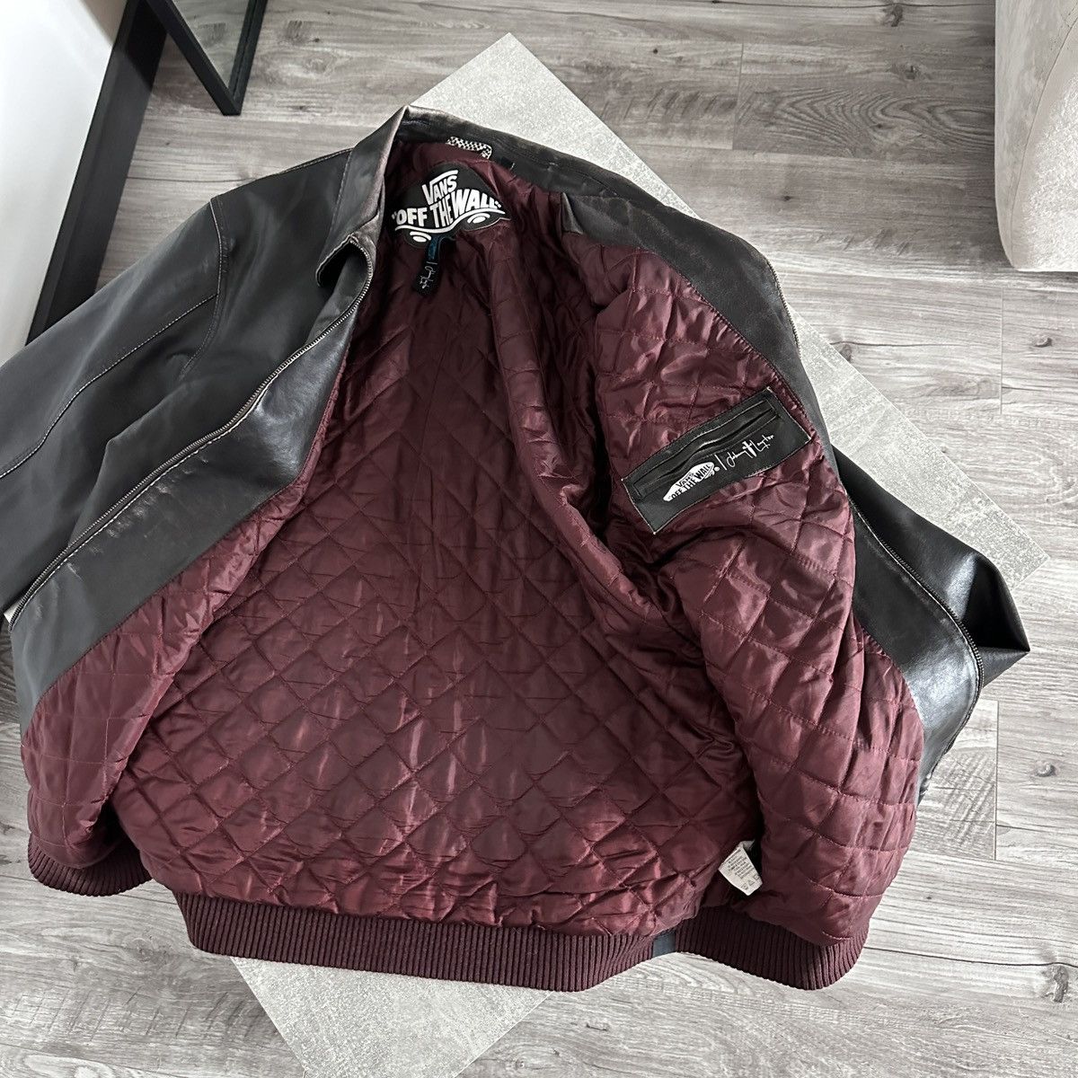 Vans Vintage 00s Vans x Johnny Layton Dagger jacket rare hype y2k Size US XL / EU 56 / 4 - 7 Thumbnail