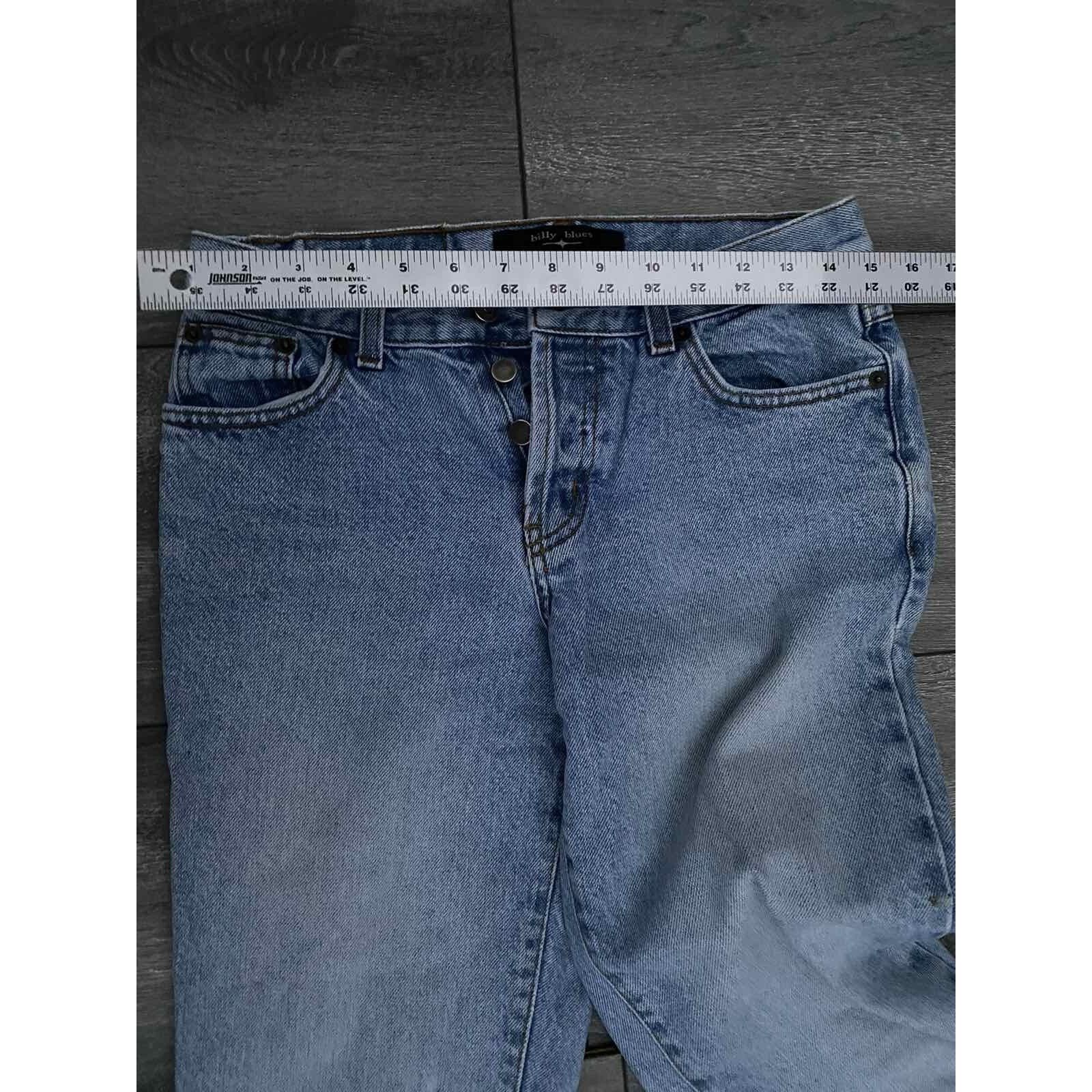 Billy Hill Billy Blues women cropped jeans patches Y2K Size 26 A000167 Size 26" / US 2 / IT 38 - 10 Thumbnail