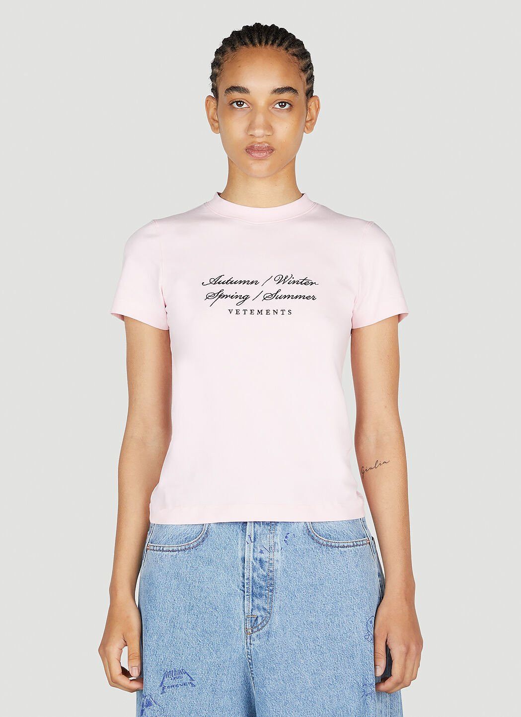 Vetements Four Seasons T-Shirt | Grailed