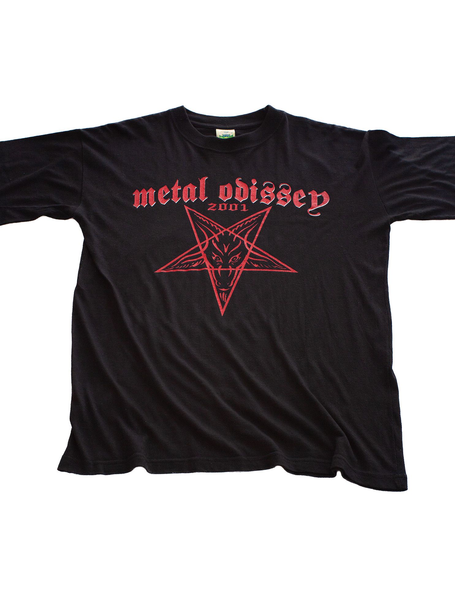 Band Tees Vintage 2001 Y2K Metal Odissey Metal Festival T-Shirt Size US M / EU 48-50 / 2 - 1 Thumbnail