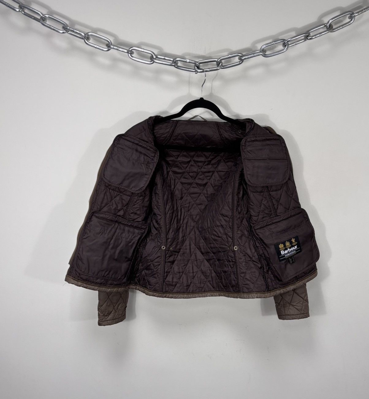 Barbour Barbour International Women’s Whitworth Quilted Jacket Size M / US 6-8 / IT 42-44 - 2 Thumbnail
