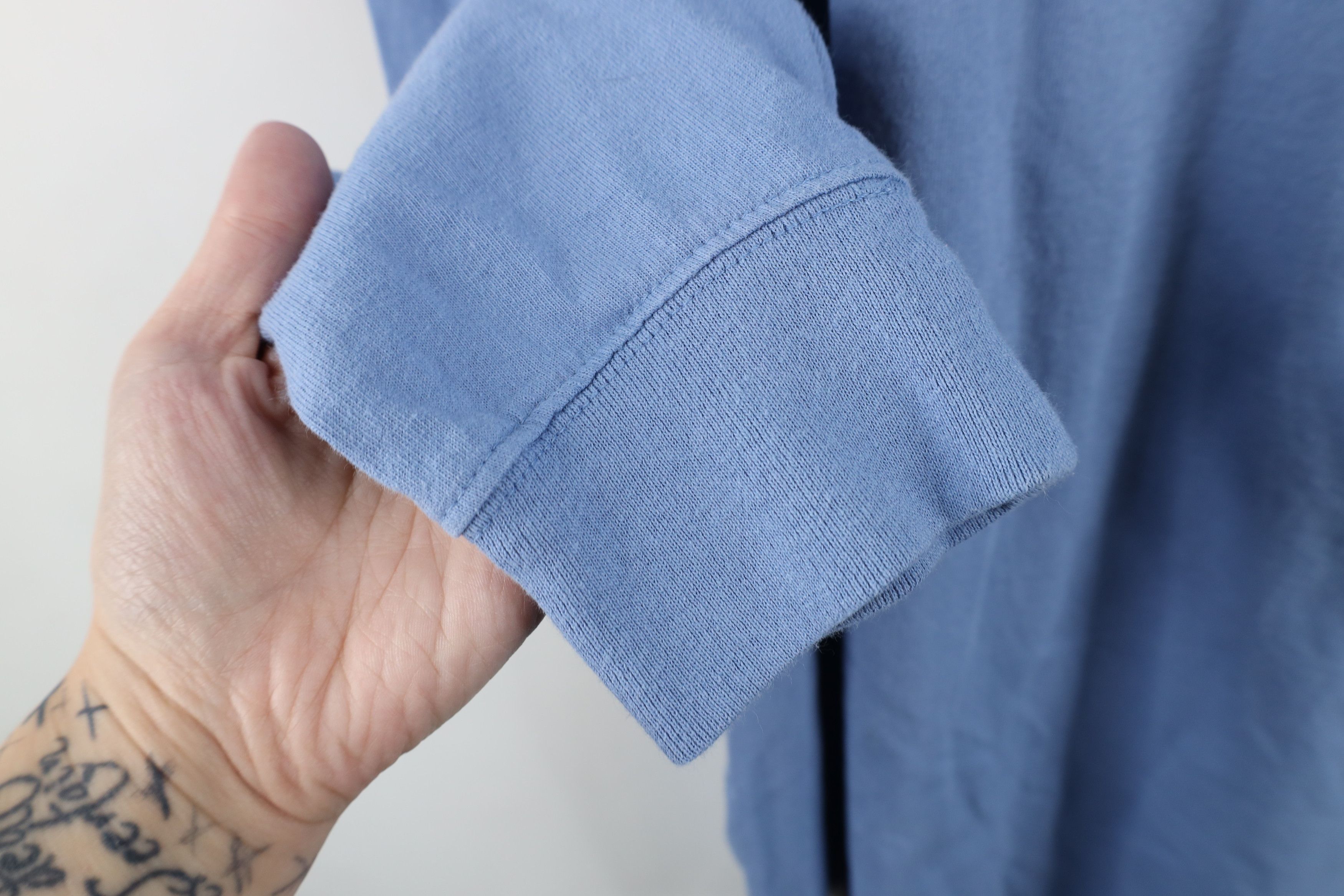 Carhartt Vintage Y2K Carhartt Spell Long Sleeve T-Shirt Blue Cotton Size US XXL / EU 58 / 5 - 7 Thumbnail