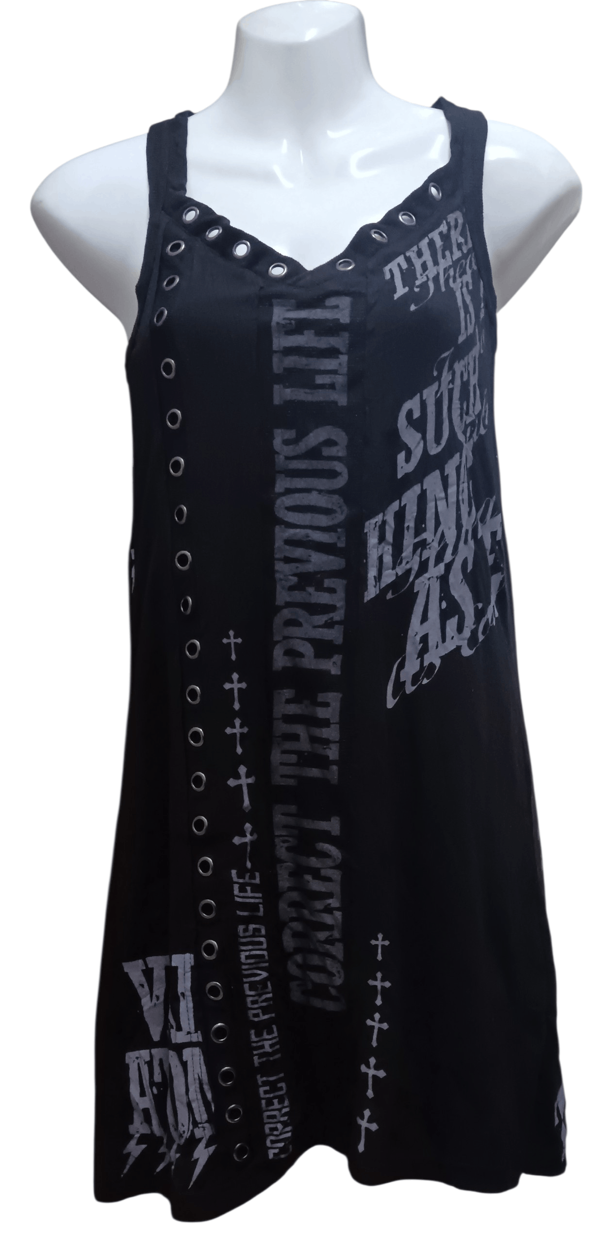 Seditionaries GHOST OF HARLEM PUNK SLEEVELESS SHIRT Size ONE SIZE - 1 Thumbnail
