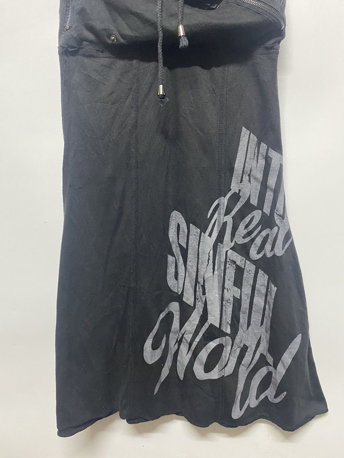 If Six Was Nine Ghost Of Harlem Japanese Punk Midi Skirts Size 28" / US 6 / IT 42 - 4 Thumbnail