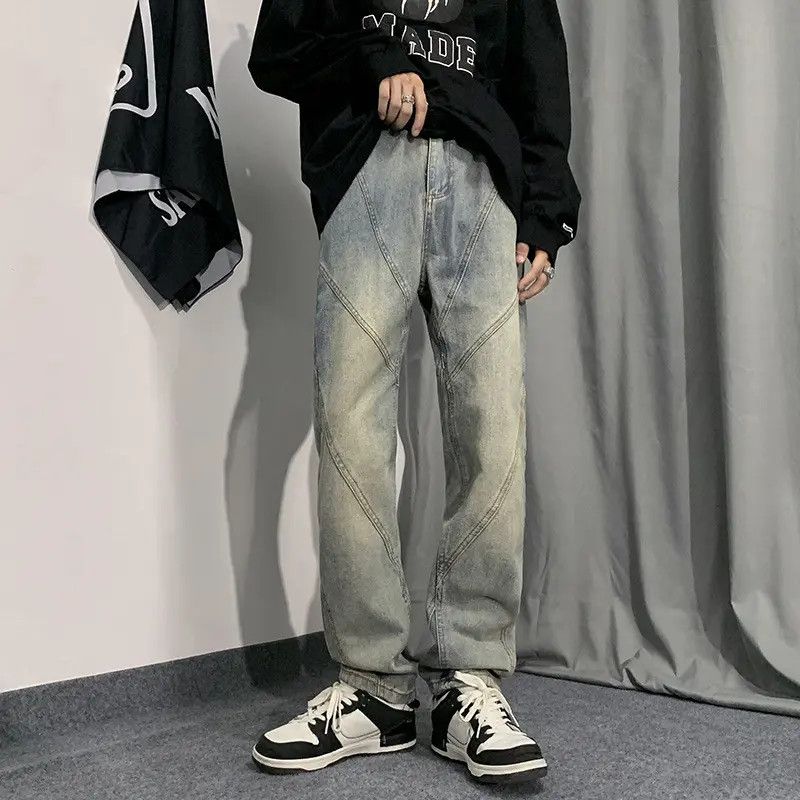 Japanese Brand × Jean Retro loose high street wide leg jeans Size US 32 / EU 48 - 5 Thumbnail