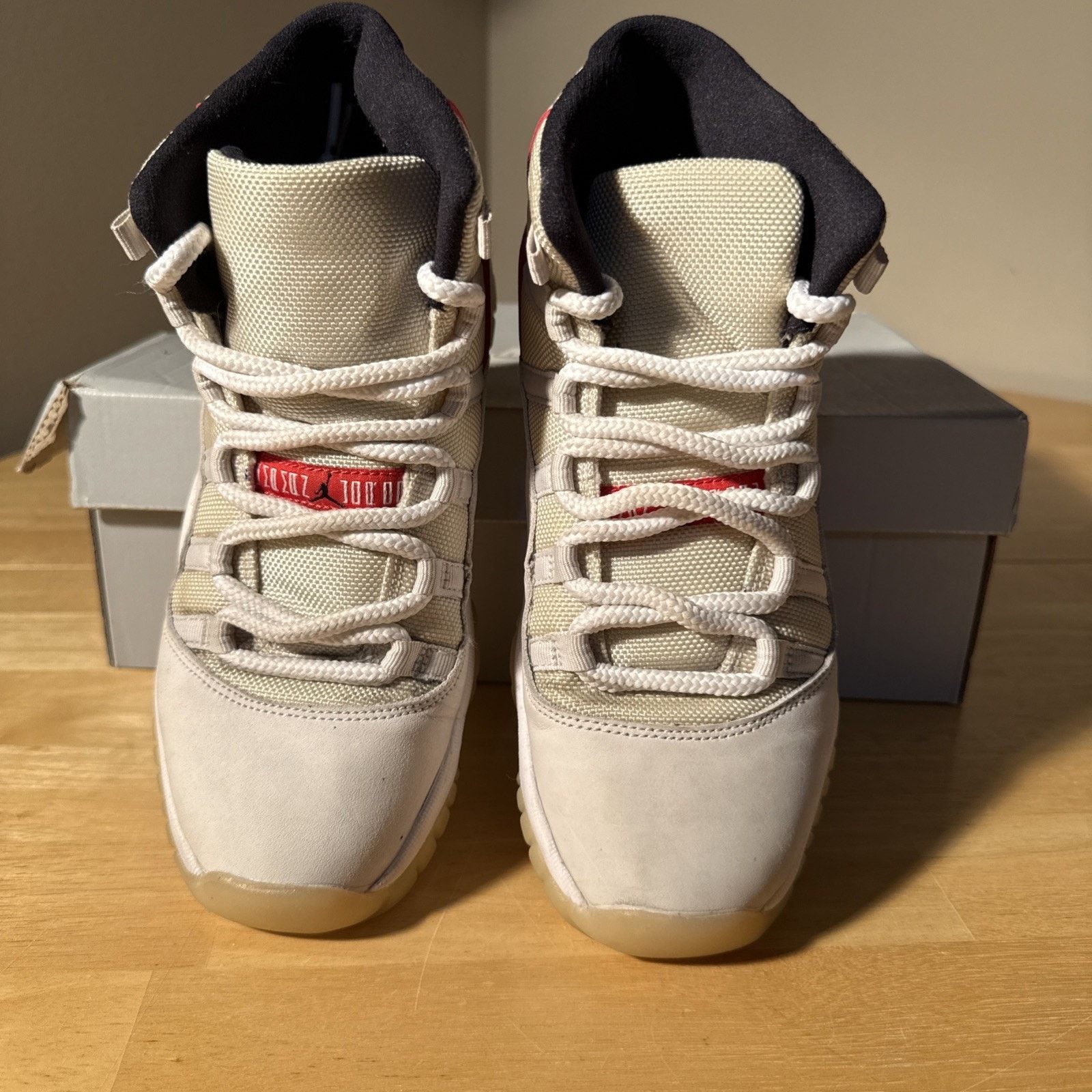 Jordan Brand Size 5.5Y 7 Women Jordan 11 Retro Platinum Tint Size US 5.5 / EU 38 - 4 Thumbnail