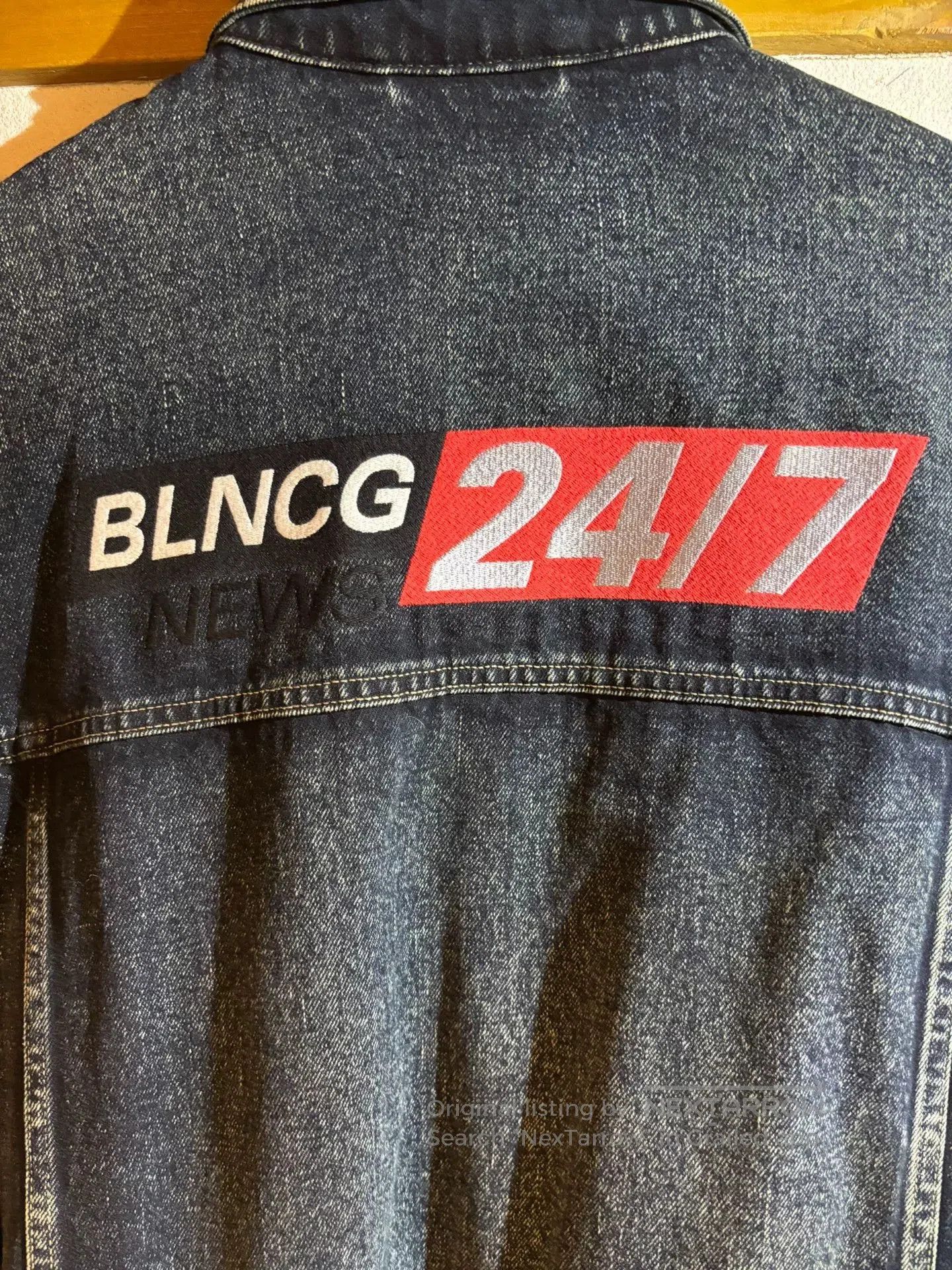 Balenciaga Balenciaga Oversized Denim Jacket. Size US S / EU 44-46 / 1 - 6 Thumbnail