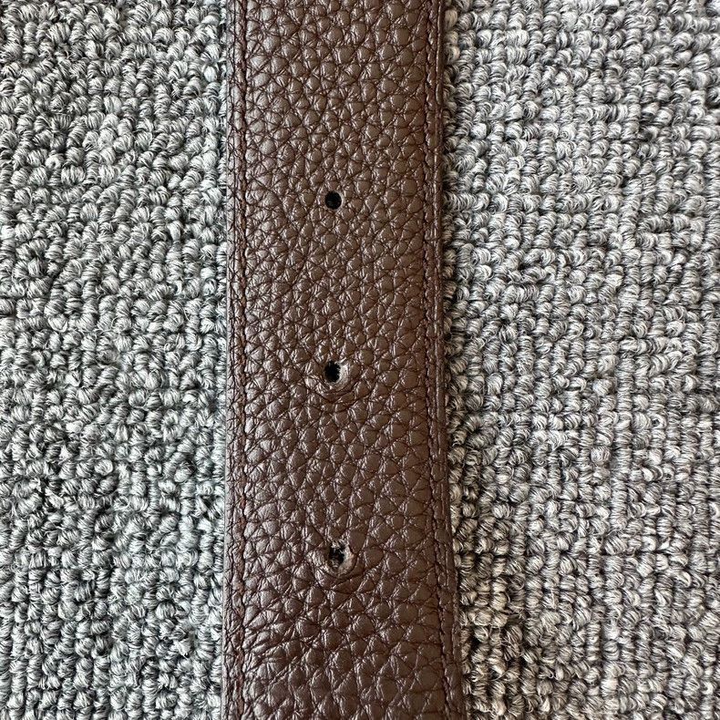 Hermes Hermes DoubleSided Smooth Buckle Belt-2506 Size ONE SIZE - 6 Thumbnail
