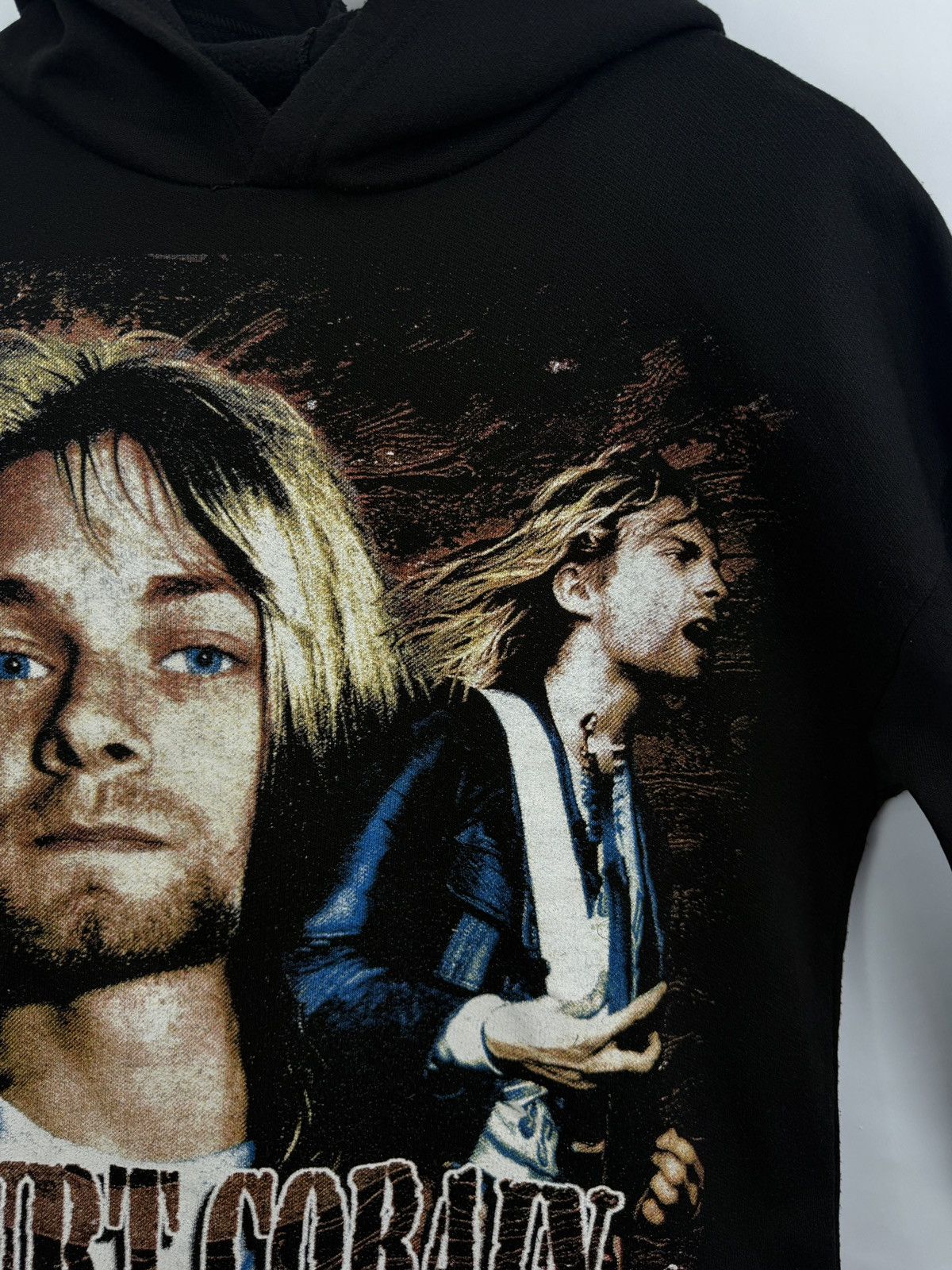 Nirvana 🇺🇸 Vintage 90s Kurt Cobain Nirvana Hoodie Rare Retro Size US L / EU 52-54 / 3 - 5 Thumbnail