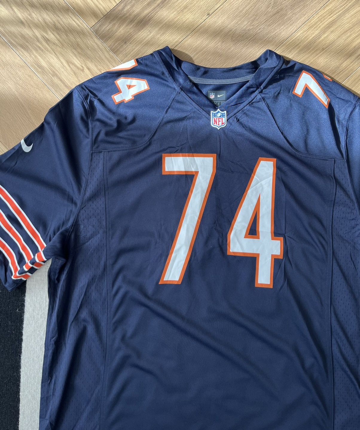 NFL Autographed Nike Chicago Bears Jermon Bushrod XXL NFL jersey Size US XXL / EU 58 / 5 - 3 Thumbnail