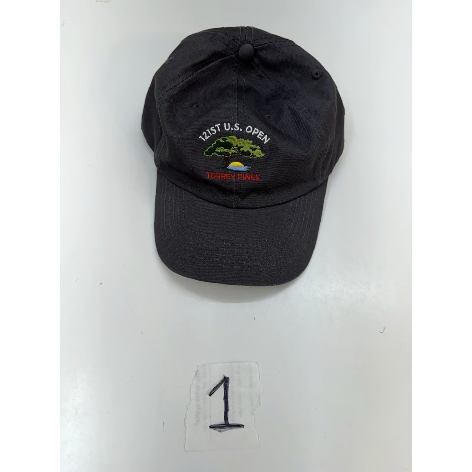 Vintage USGA Baseball Hat 121st U.S. Open Torrey Pines Gray Adjustable Cap Size ONE SIZE - 8 Thumbnail