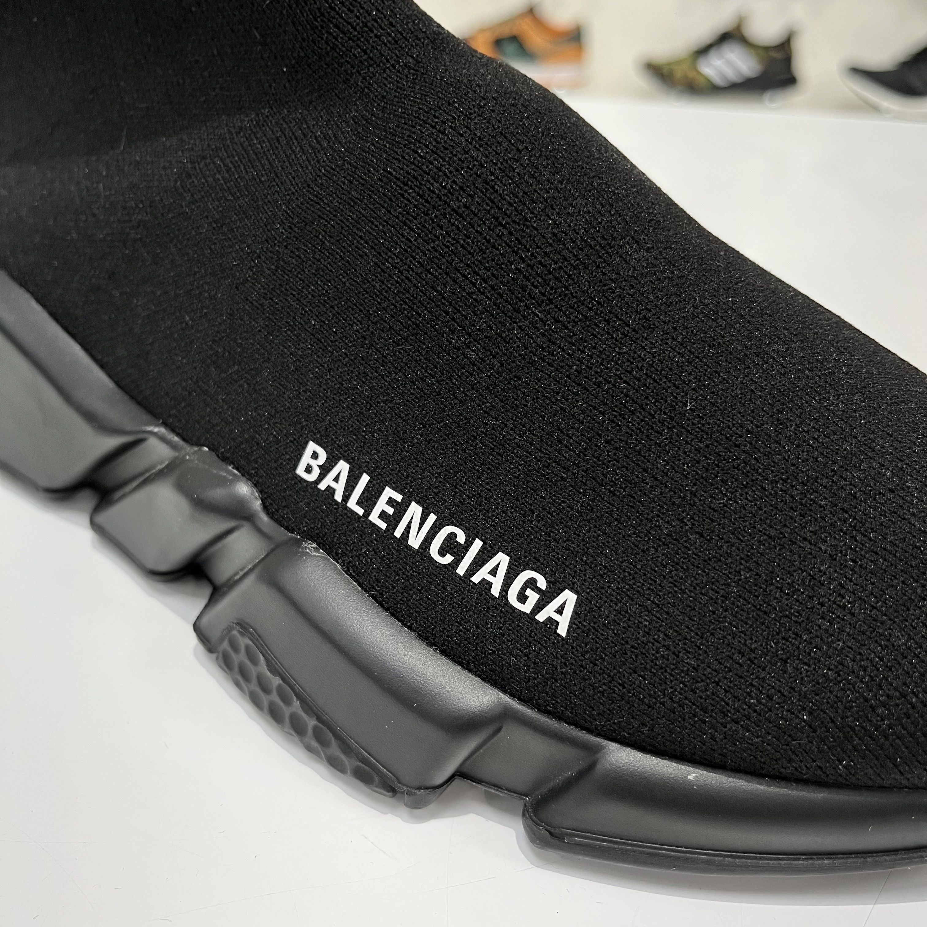 Balenciaga Balenciaga Speed 2.0 Sneakers Black Size US 7 / EU 40 - 14 Thumbnail