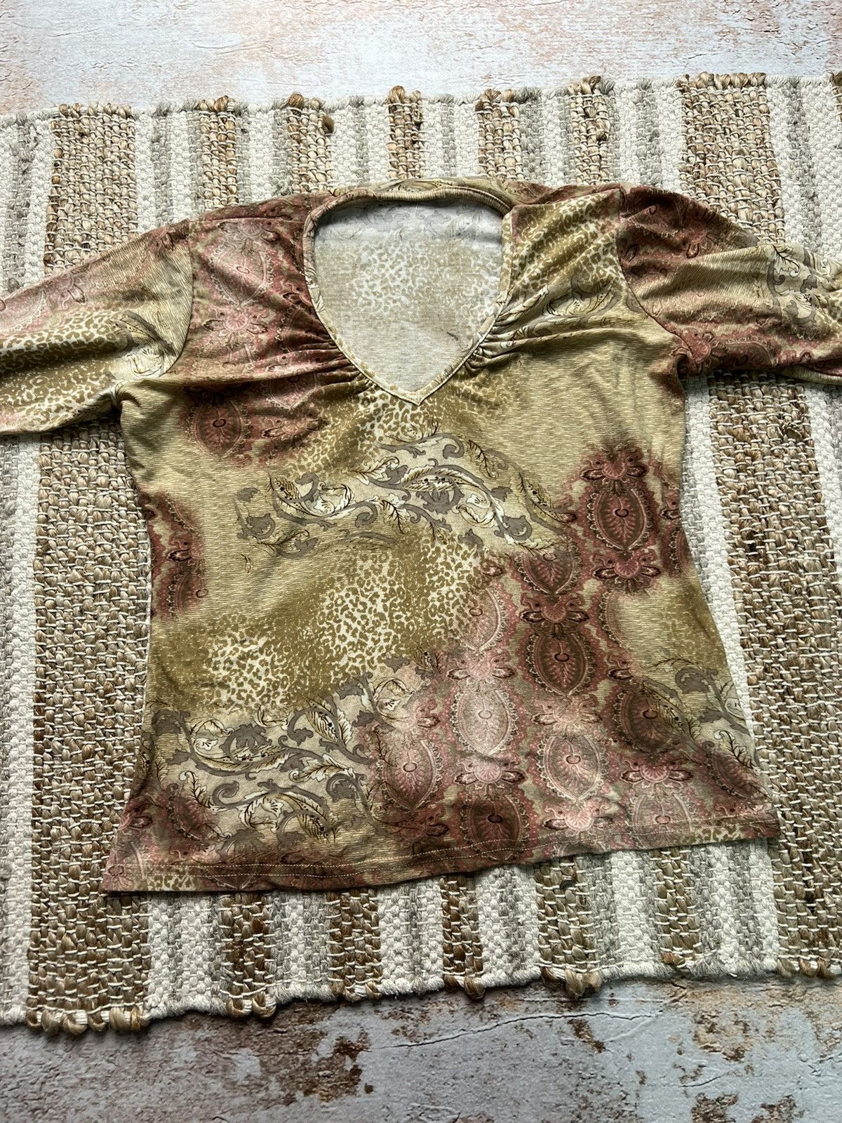 Japanese Brand × Vintage Vintage Japanese long sleeve with adjustable sleeves Size S / US 4 / IT 40 - 3 Thumbnail
