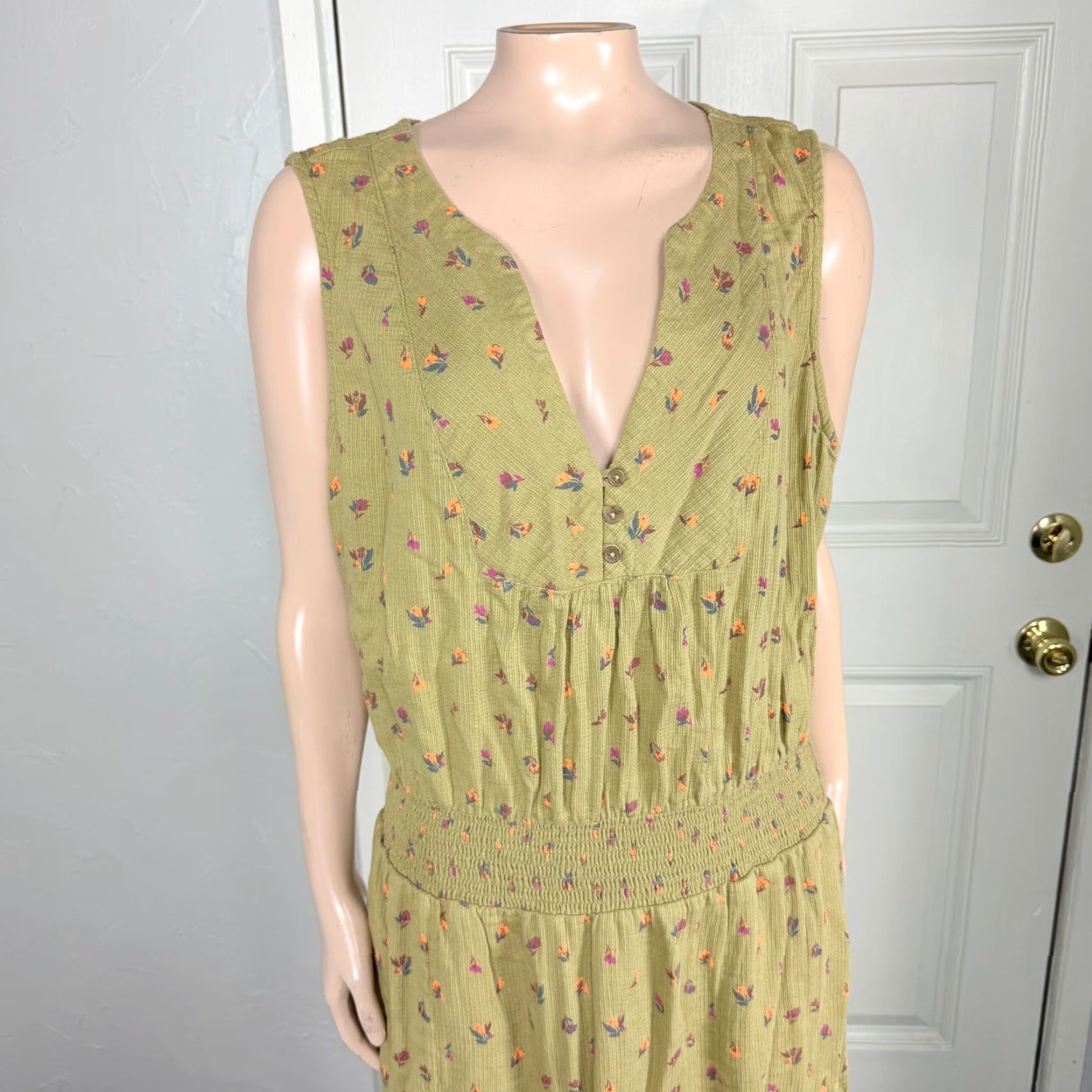 prana green dress Audra Slinky Jersey Cut Out Maxi Dress in Emerald Green main image 1