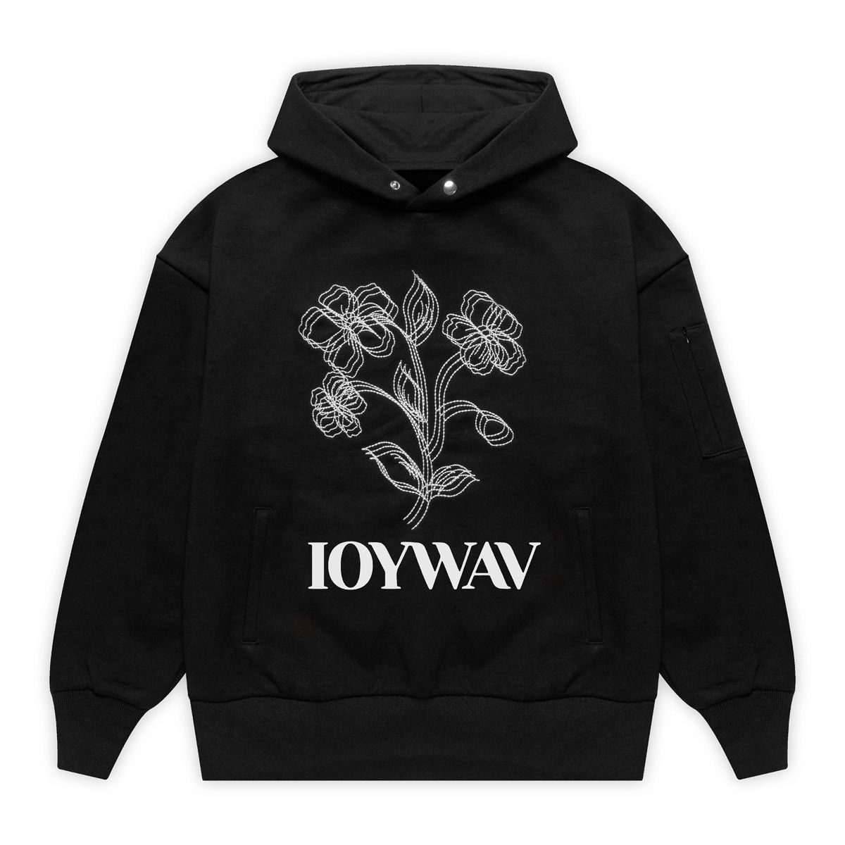 Other Black Hoodie by IOYWAV Premium Heavyweight, Boxy Fit, Luxury Size S / US 4 / IT 40 - 1 Thumbnail