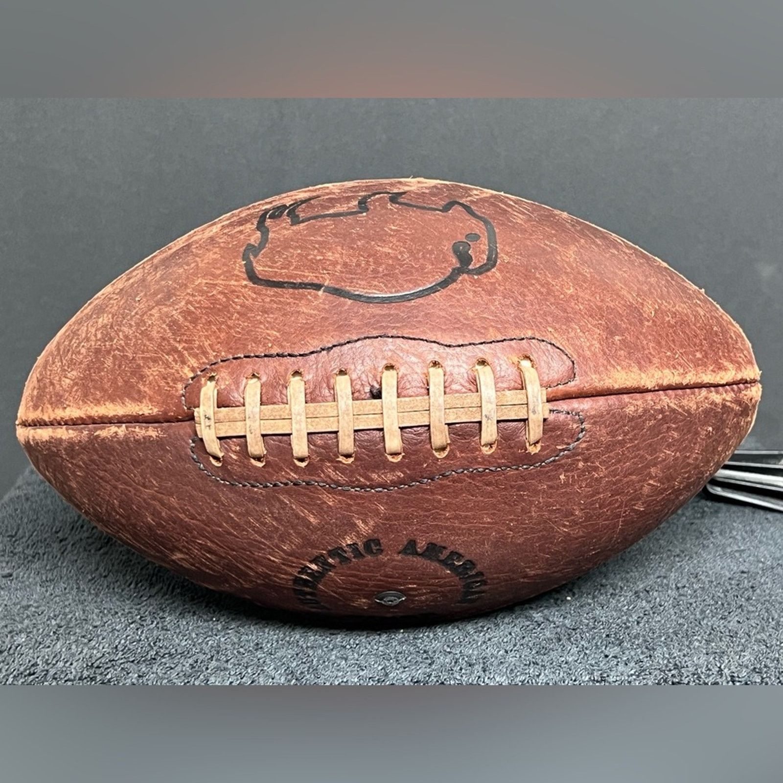 Orvis Vintage Orvis Authentic Bison Leather Football Made in USA Size ONE SIZE - 3 Thumbnail