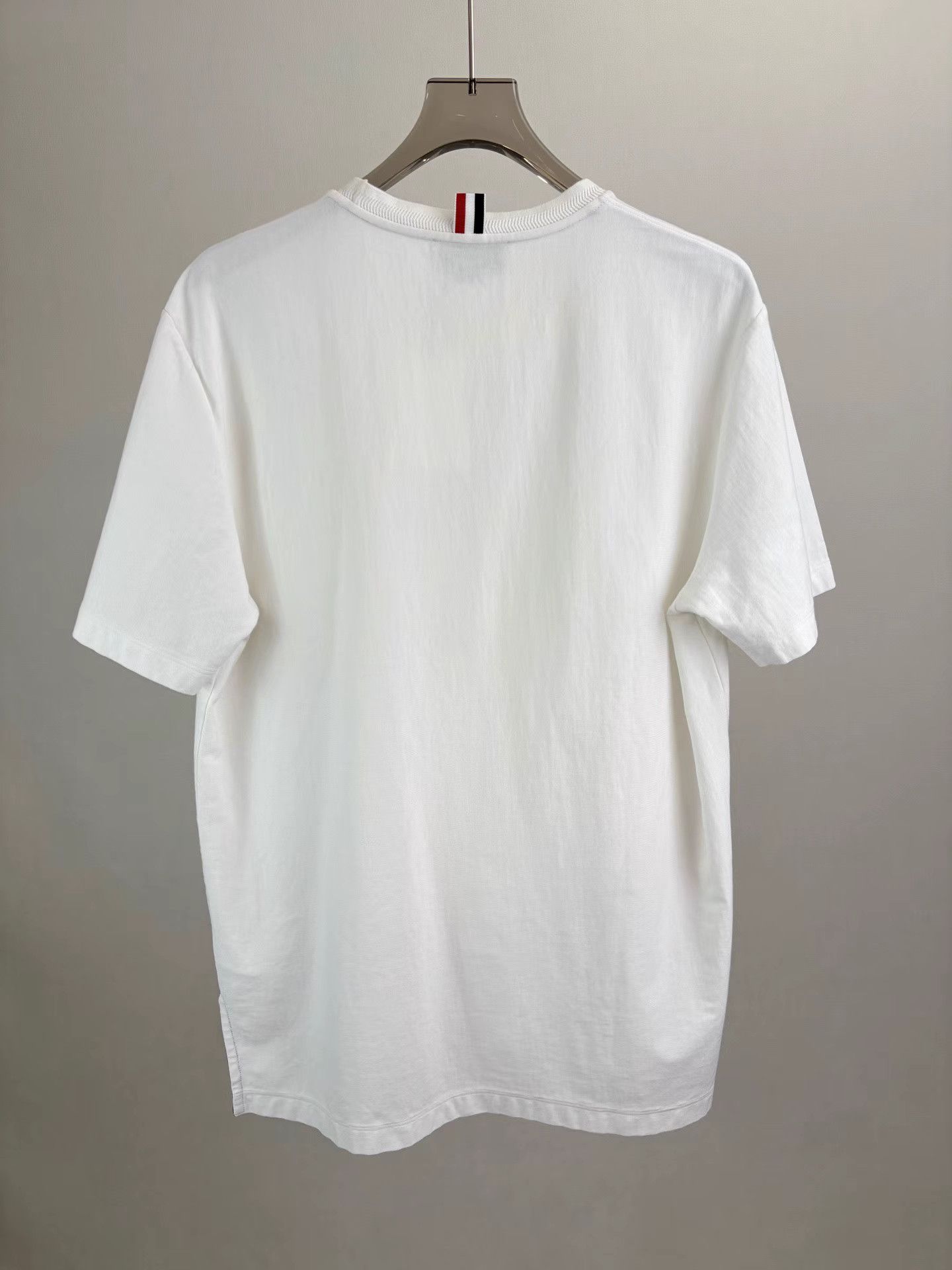 Thom Browne THOM BROWNE White Striped Short Sleeve K1 Size US XL / EU 56 / 4 - 2 Thumbnail
