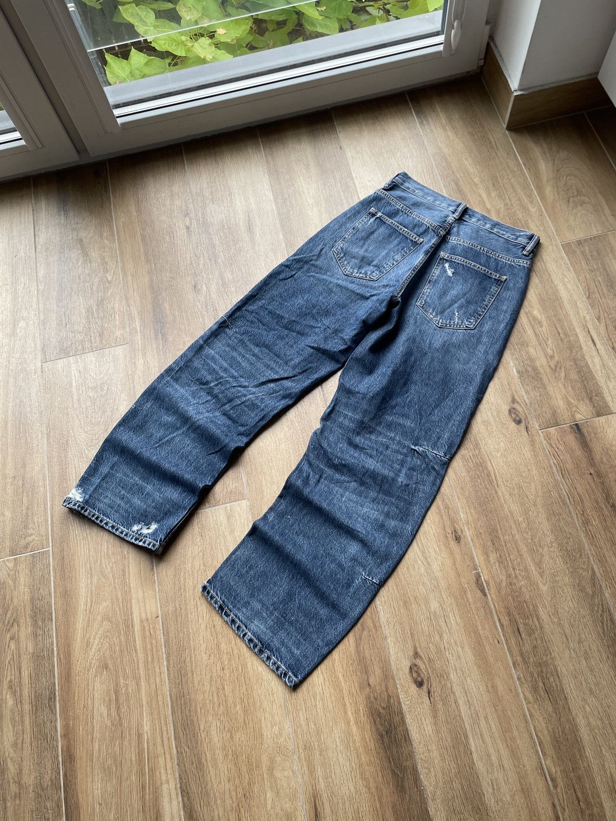 Vintage Vintage Baggy Jeans Faded Distressed Washed Japanese Wide Size US 30 / EU 46 - 7 Thumbnail