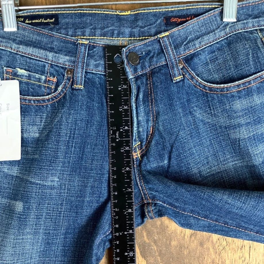 Citizens Of Humanity Citizens Of Humanity Jeans Womens Blue Kelly 001 Low Waist Bootcut Stretch 27 Size 27" / US 4 / IT 40 - 7 Thumbnail