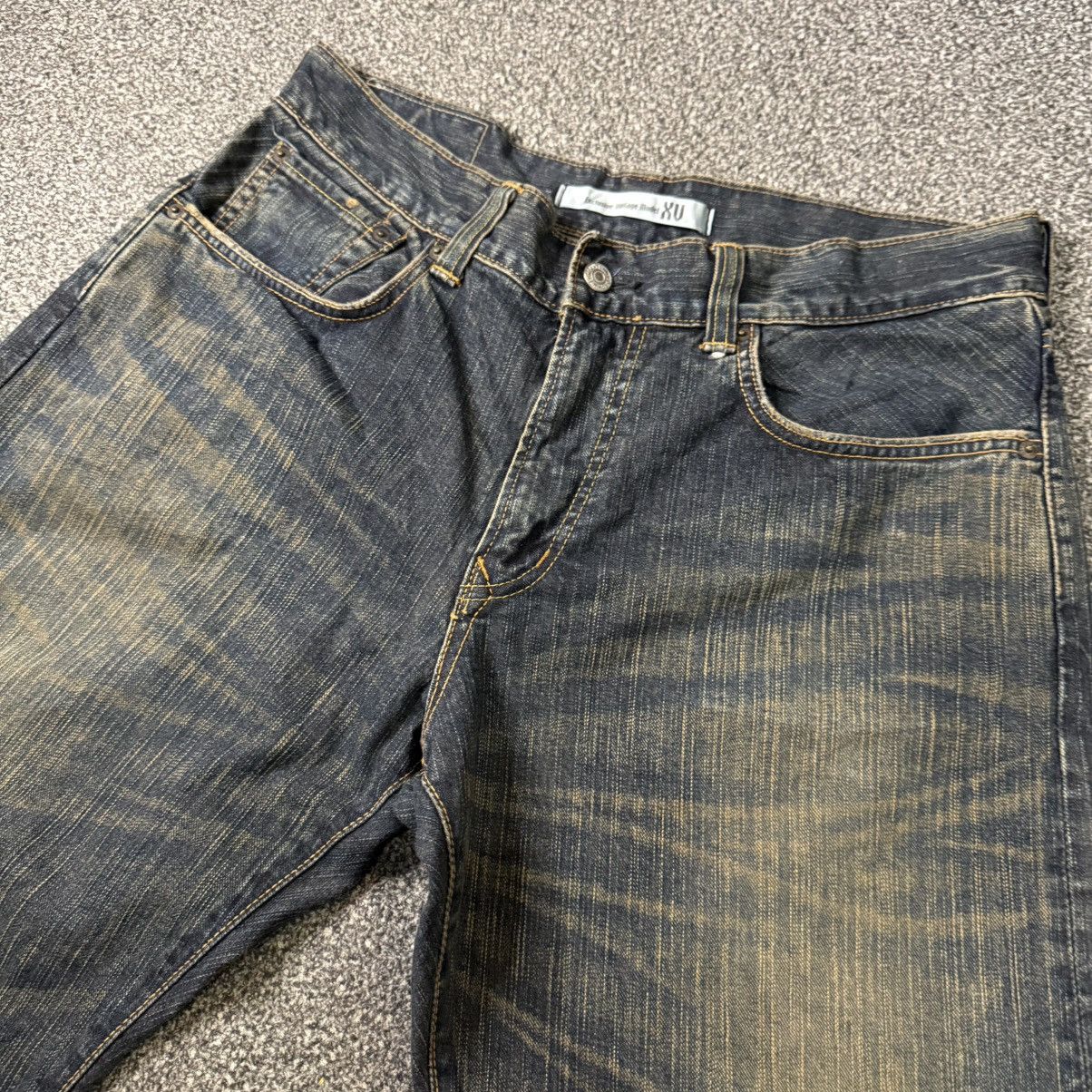 Seditionaries Vintage Baggy Japanese Rusty Edwin XV Hanging Denim Size US 34 / EU 50 - 3 Thumbnail