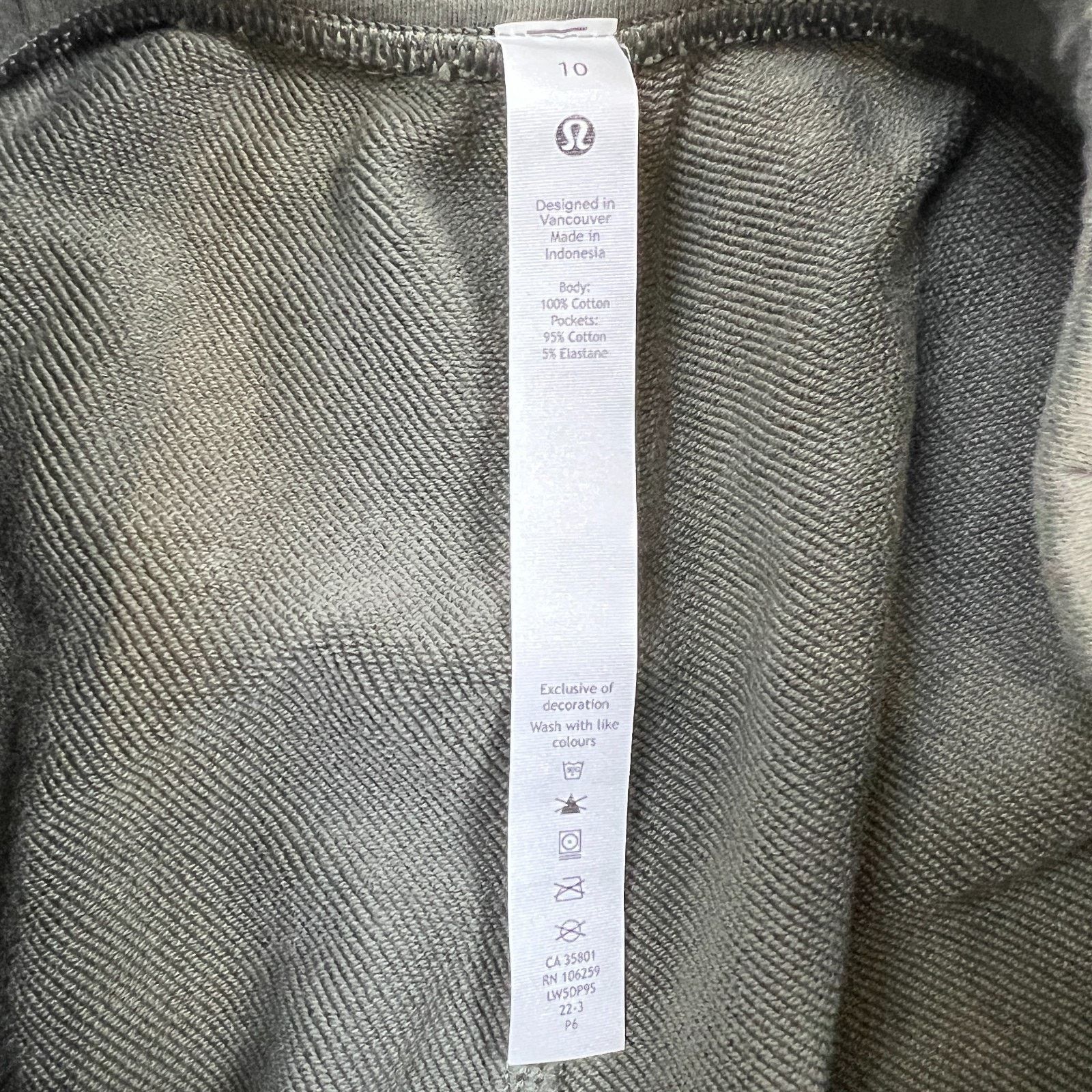 Lululemon Lululemon Relaxed High-Rise Jogger Cotton Terry Sweatpants Size 32" / US 10 / IT 46 - 9 Thumbnail