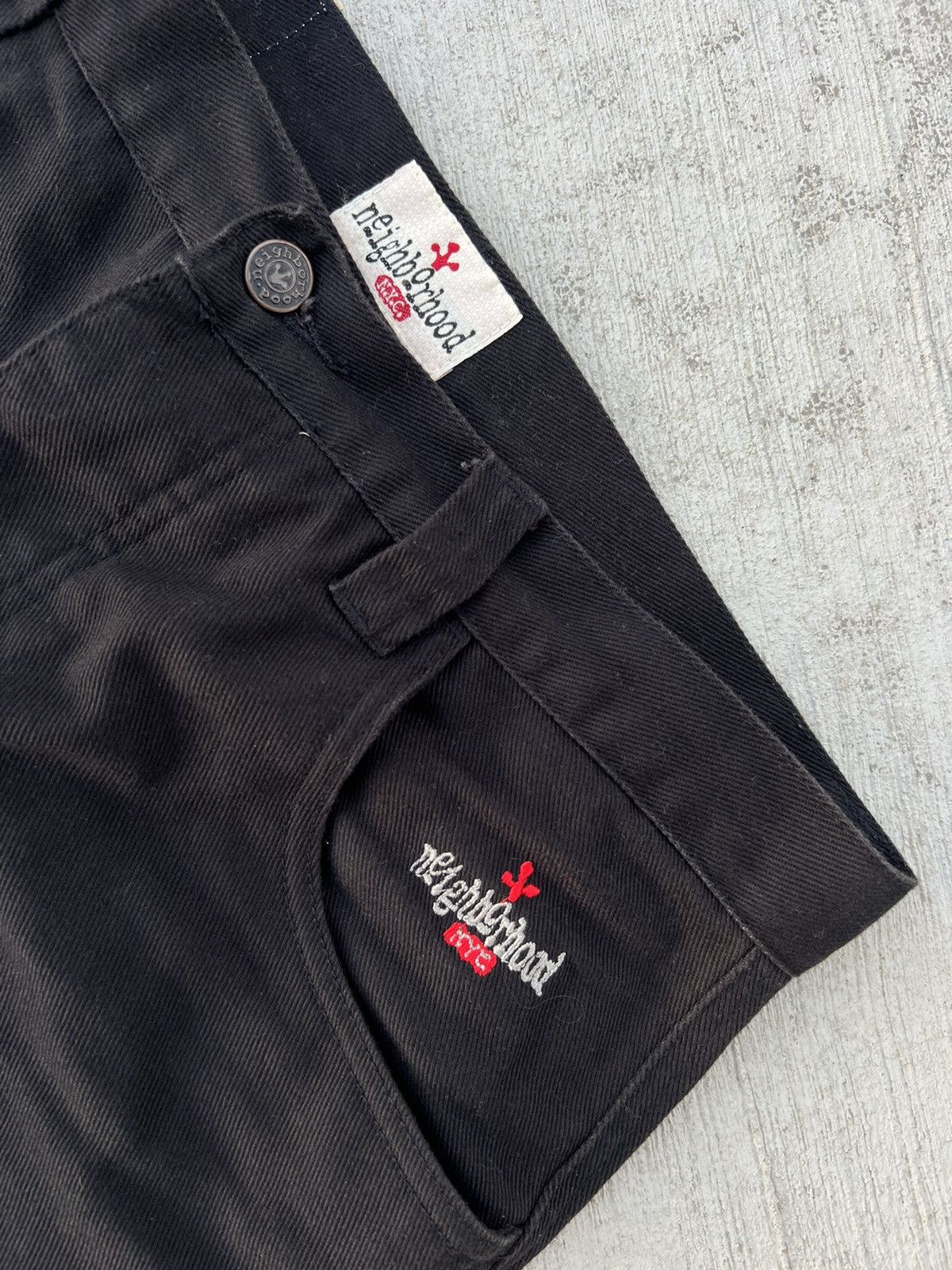 Neighborhood × Vintage Vintage Neighbourhood Pants Black Size US 32 / EU 48 - 2 Thumbnail