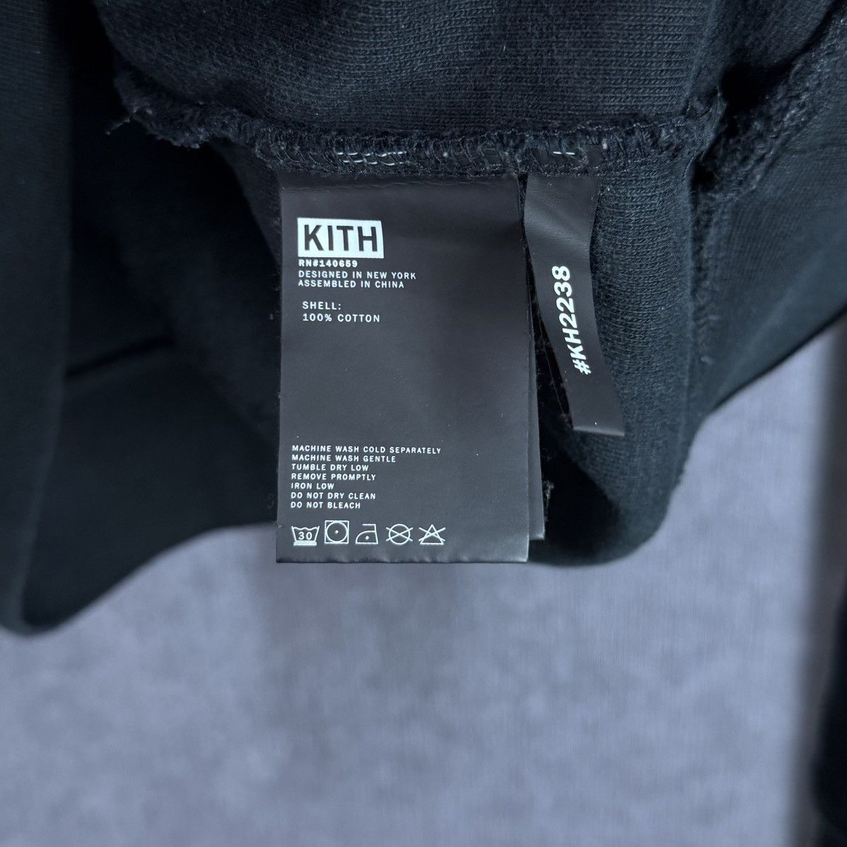 Kith KITH Reverse Williams Hoodie S - Black Size US S / EU 44-46 / 1 - 5 Thumbnail