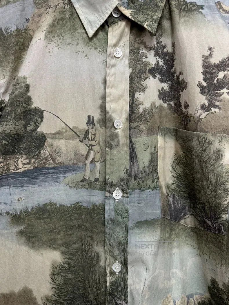 Comme des Garcons Comme des Garçons 16SS Landscape Shirt. Size US S / EU 44-46 / 1 - 4 Thumbnail