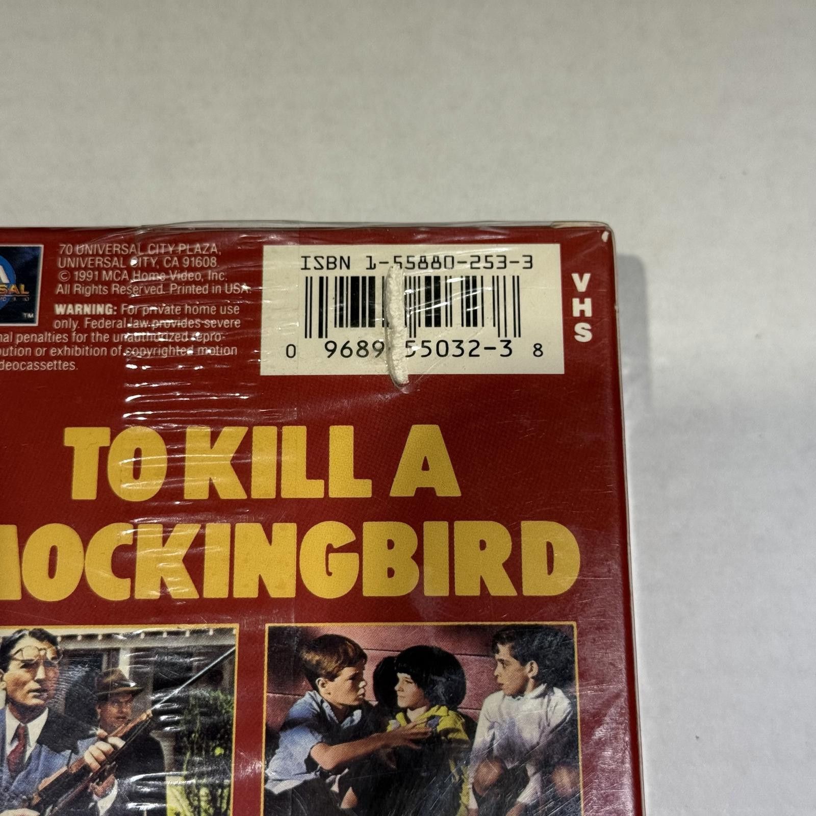 Designer To Kill a Mockingbird VHS 1991 Sealed Watermarks Size ONE SIZE - 3 Thumbnail