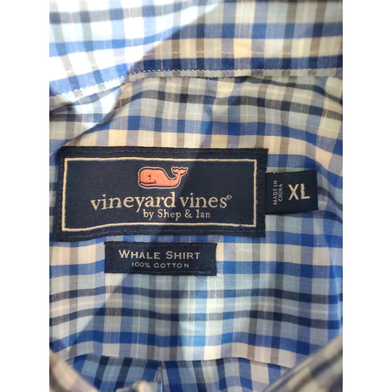 Vineyard Vines Vineyard Vines Signature Mens Light Blue Button Up Whale Shirt XL Size US XL / EU 56 / 4 - 5 Thumbnail