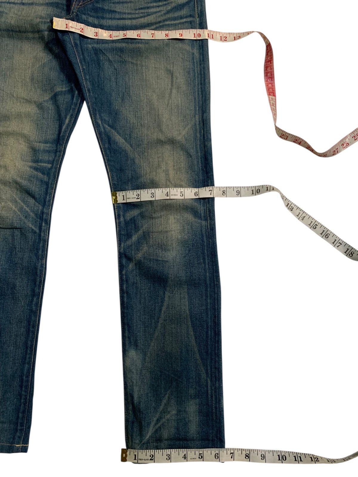 Kapital VINTAGE RRL DOUBLE RALPH LAUREN SELVEDGE RUSTY DISTRESSED Size US 31 - 23 Thumbnail