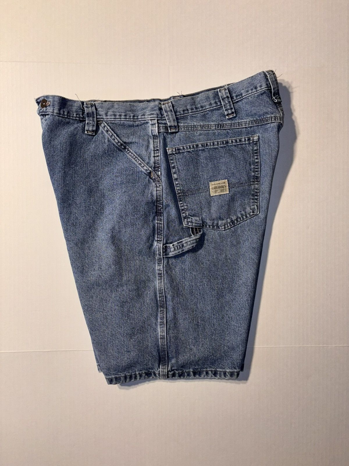 Wrangler Vtg Wrangler Carpenter Denim Shorts Y2K Jorts Workwear 38 Size US 38 / EU 54 - 3 Thumbnail