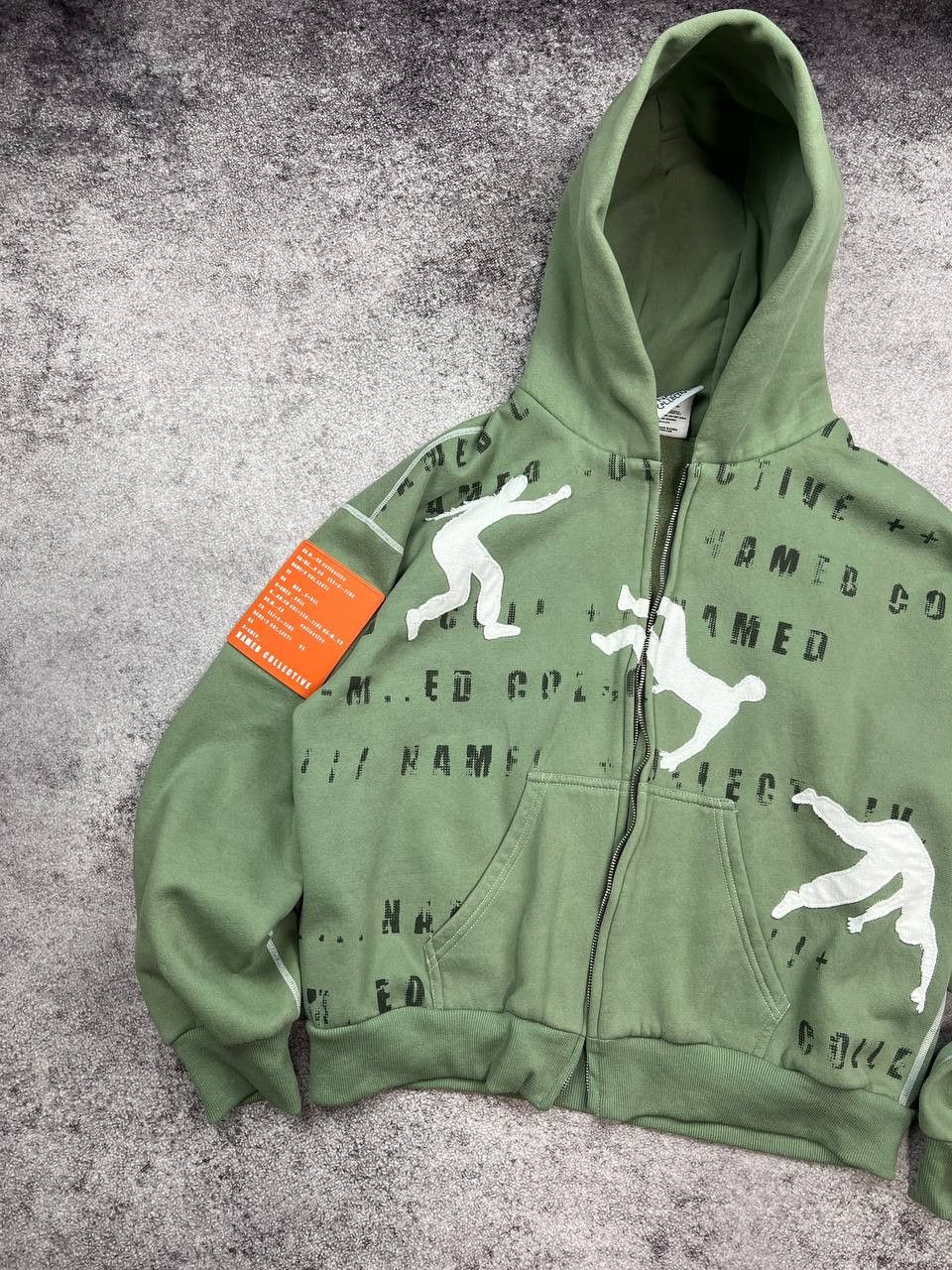 Named Collective Named Collective Baggy Zip Hoodie Streetwear Size US M / EU 48-50 / 2 - 4 Thumbnail