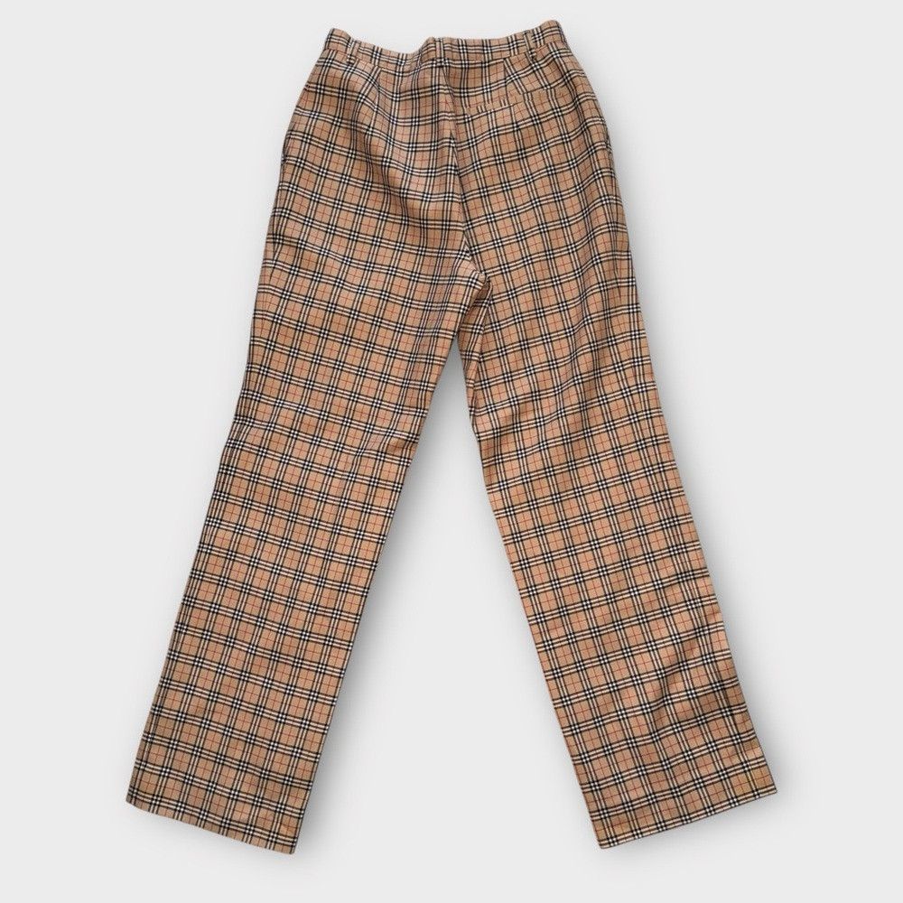 Burberry Burberry Golf Nova Check Straight-Leg Pants (JP 11 / Fits U Size 28" / US 6 / IT 42 - 3 Thumbnail