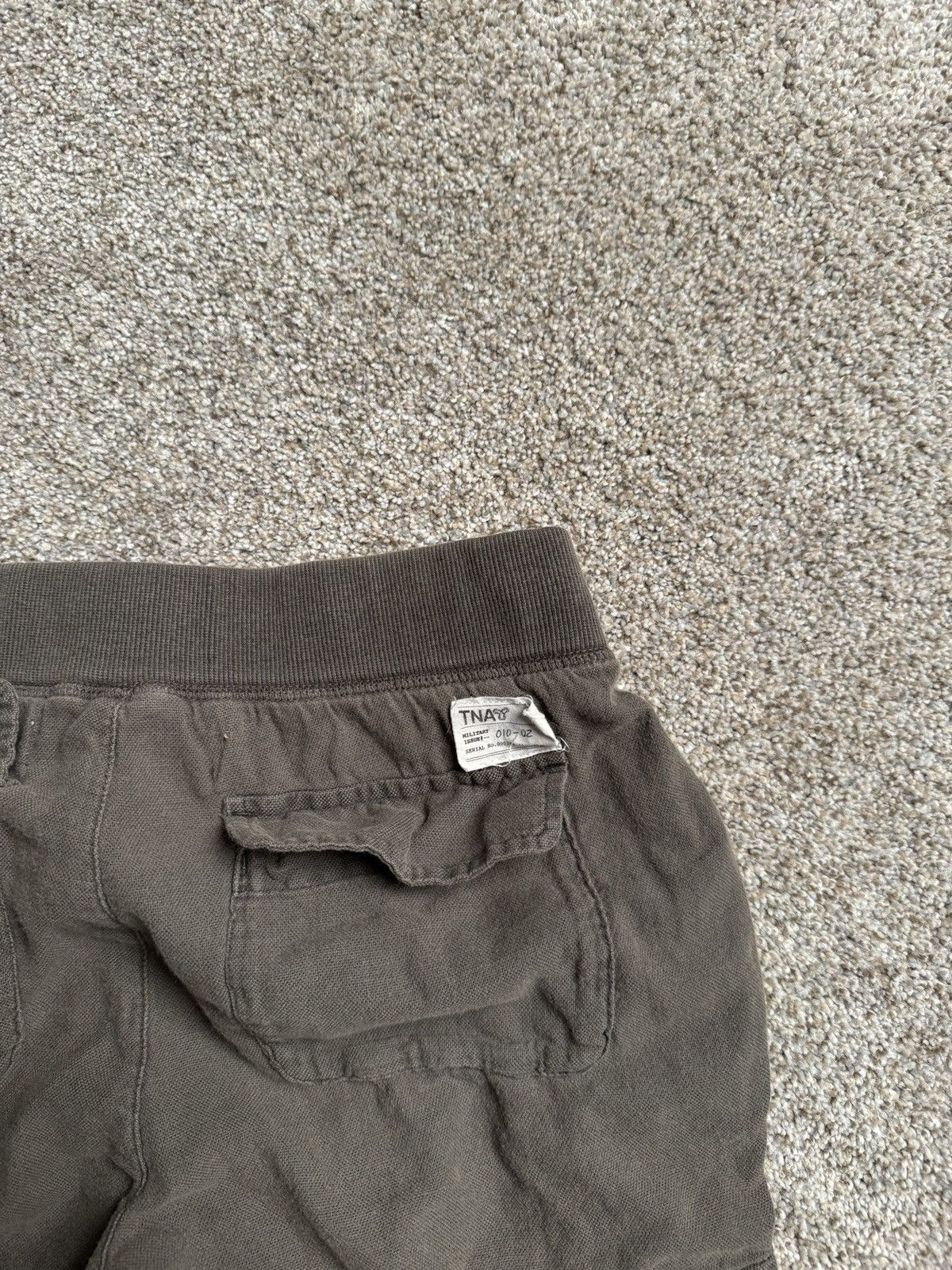 TNA TNA “MILITARY GREEN” SAFARI SHORTS Size 24" / US 00 / IT 34 - 4 Thumbnail