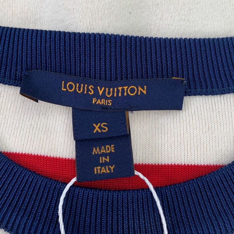 Louis Vuitton Louis Vuitton Color-block logo presbyopic striped mulberry Size XS / US 0-2 / IT 36-38 - 5 Thumbnail