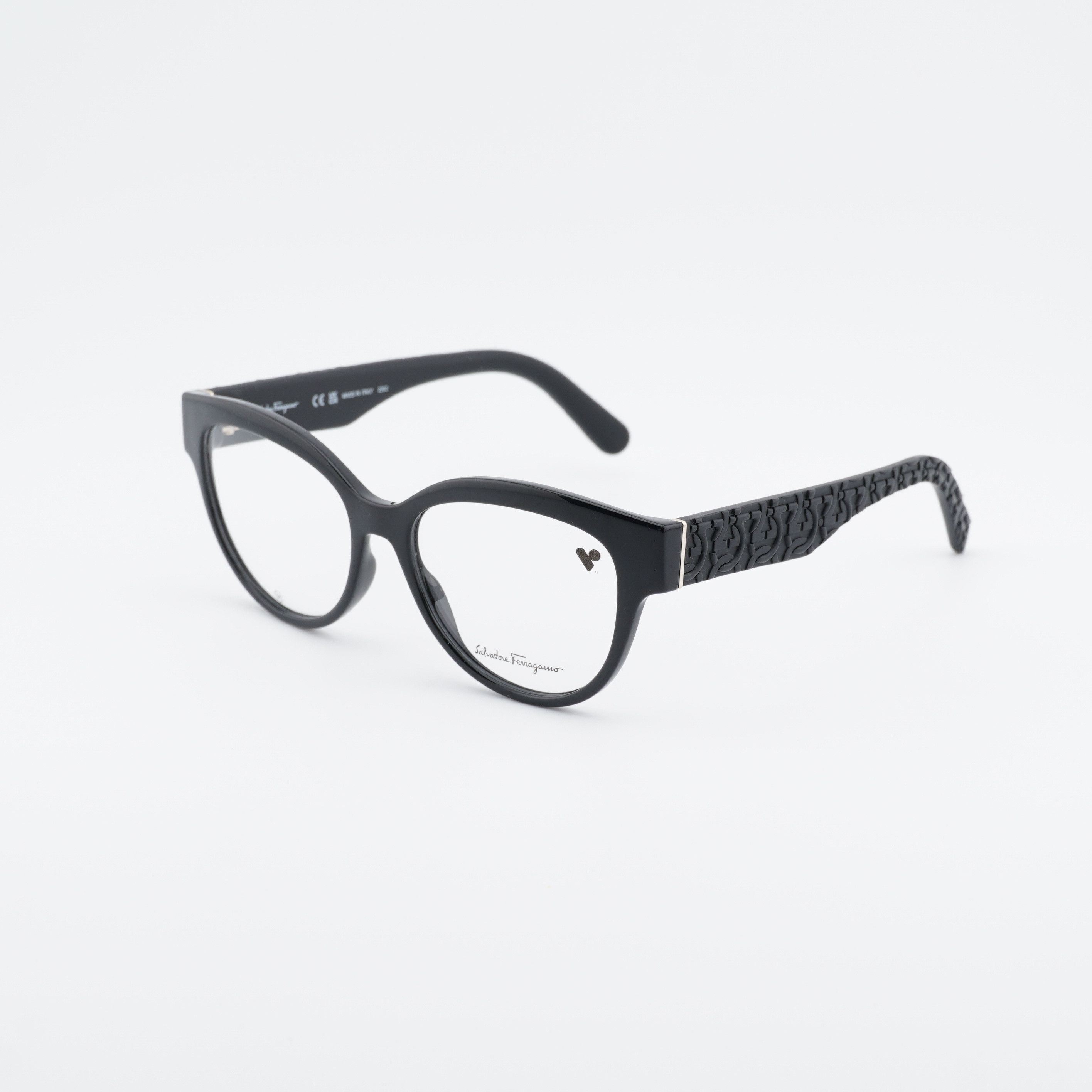 Salvatore Ferragamo Salvatore Ferragamo SF2957E 001 Eyeglasses Black 54mm Size ONE SIZE - 1 Thumbnail