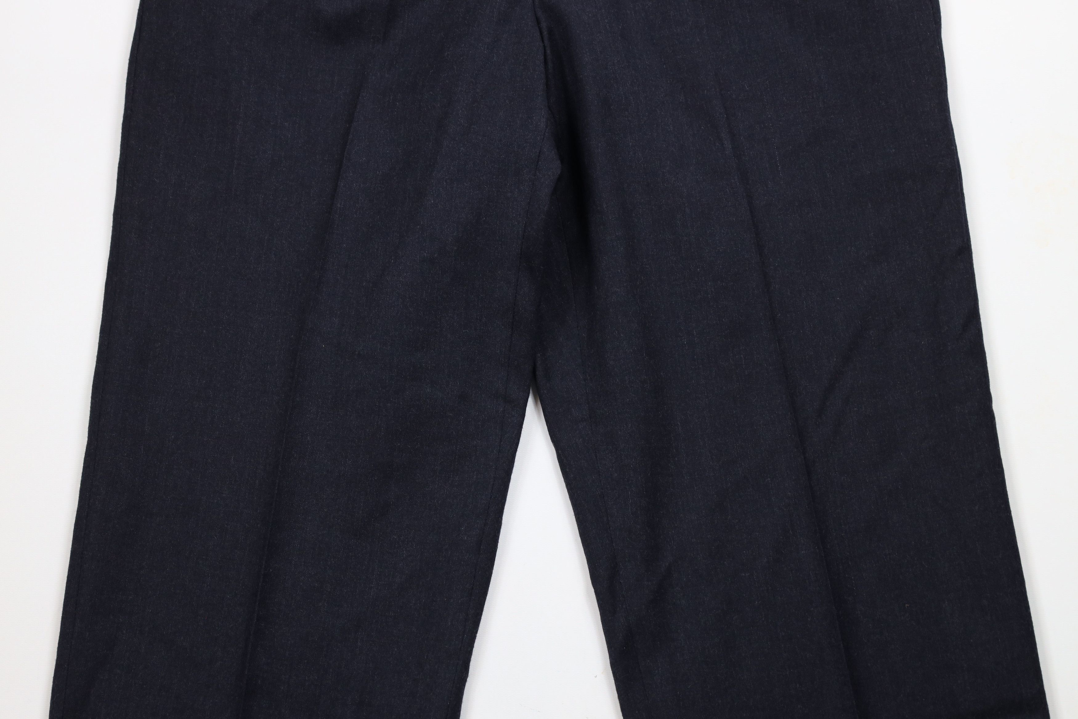 Vintage Vintage 90s Streetwear Wool Blend Wide Leg Chino Pants Size US 34 / EU 50 - 3 Thumbnail