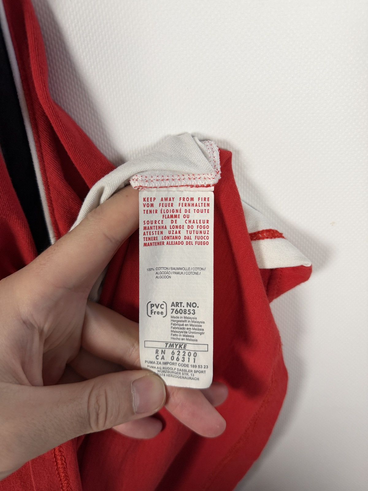 Puma Puma Scuderia Ferrari Racing Short Sleeve Polo Shirt F1 XL Size US XL / EU 56 / 4 - 7 Thumbnail