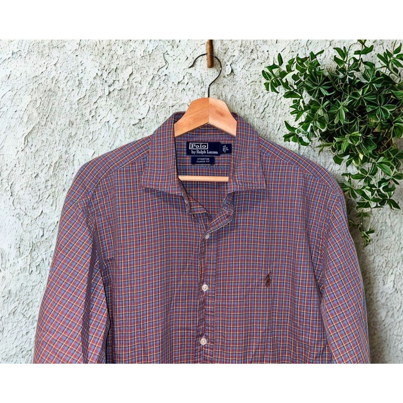 Polo Ralph Lauren Polo Ralph Lauren Stanton Classic Fit Shirt L Button Up Size US L / EU 52-54 / 3 - 2 Thumbnail