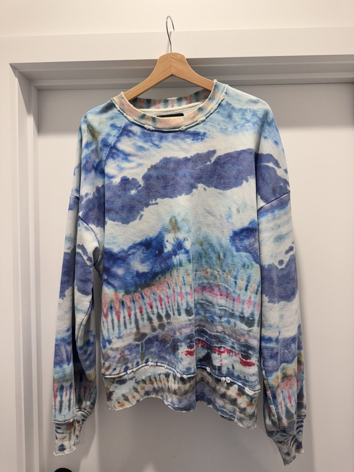 Amiri Amiri Tye-Dye Sweatshirt Size US S / EU 44-46 / 1 - 1 Thumbnail