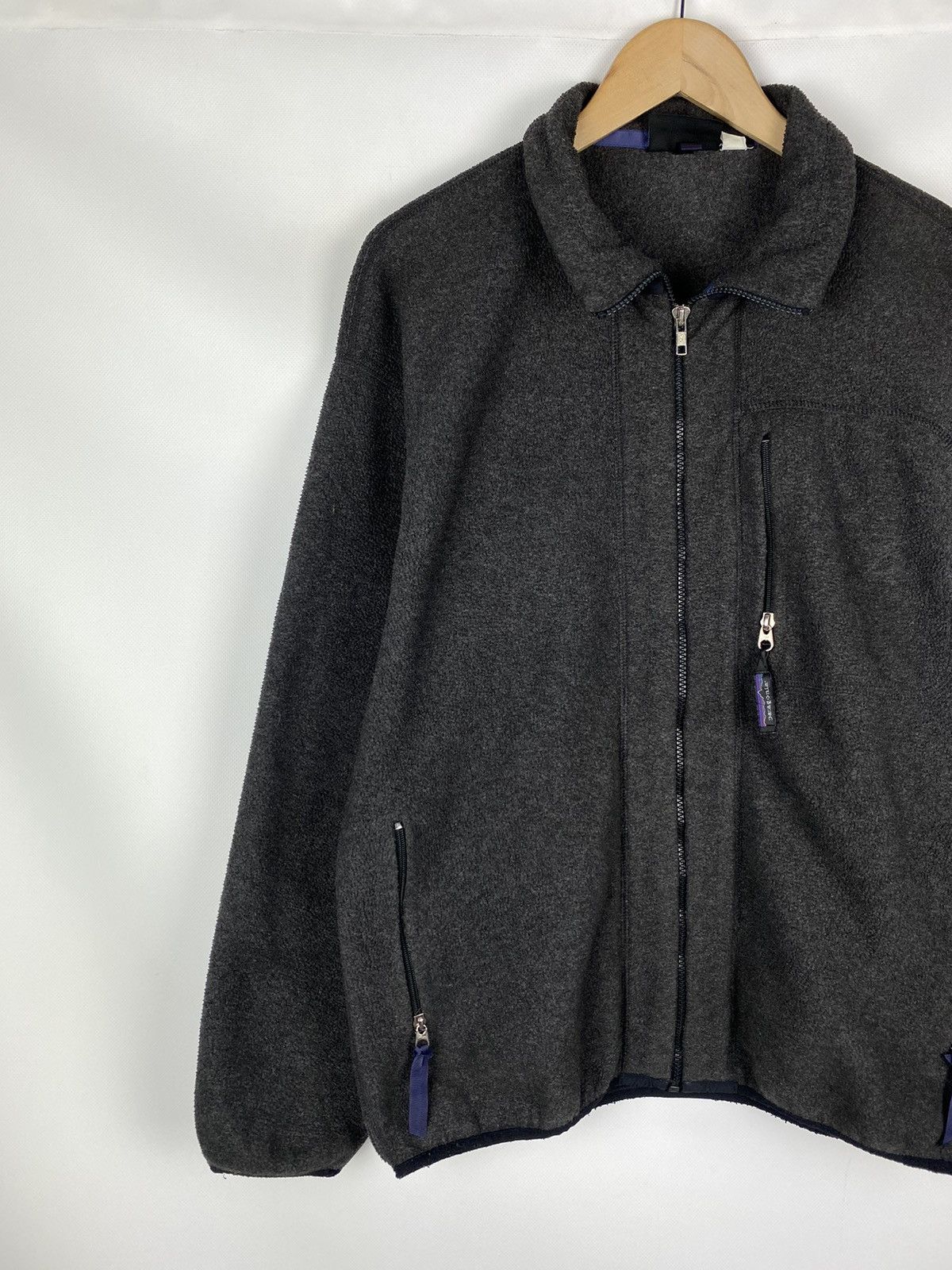 Patagonia × Vintage Patagonia Synchilla vintage men’s full zip fleece jacket Size US L / EU 52-54 / 3 - 2 Thumbnail