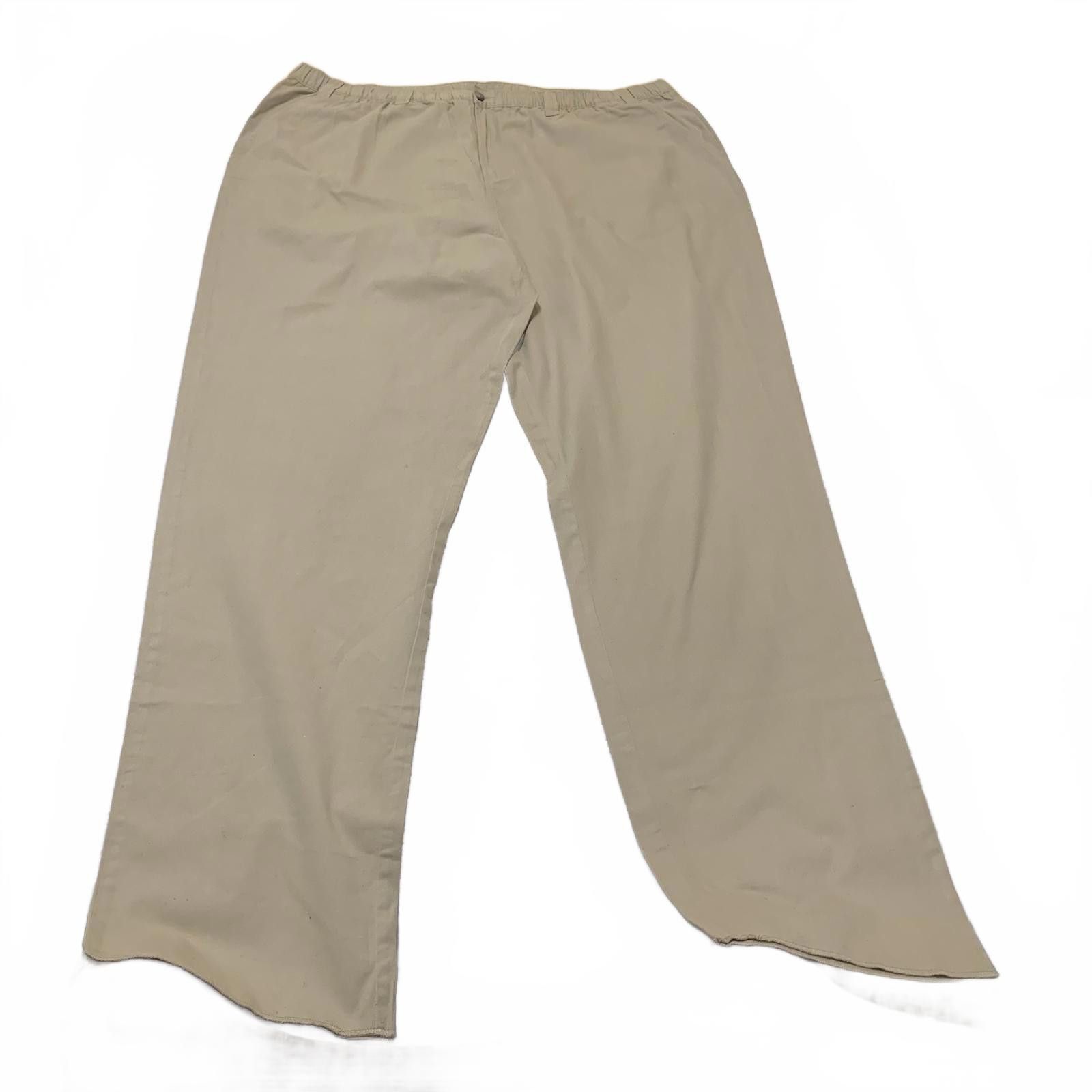 Other KingSize Men's 3XL Tall Khaki Cotton Pants Size US 44 / EU 60 - 1 Thumbnail