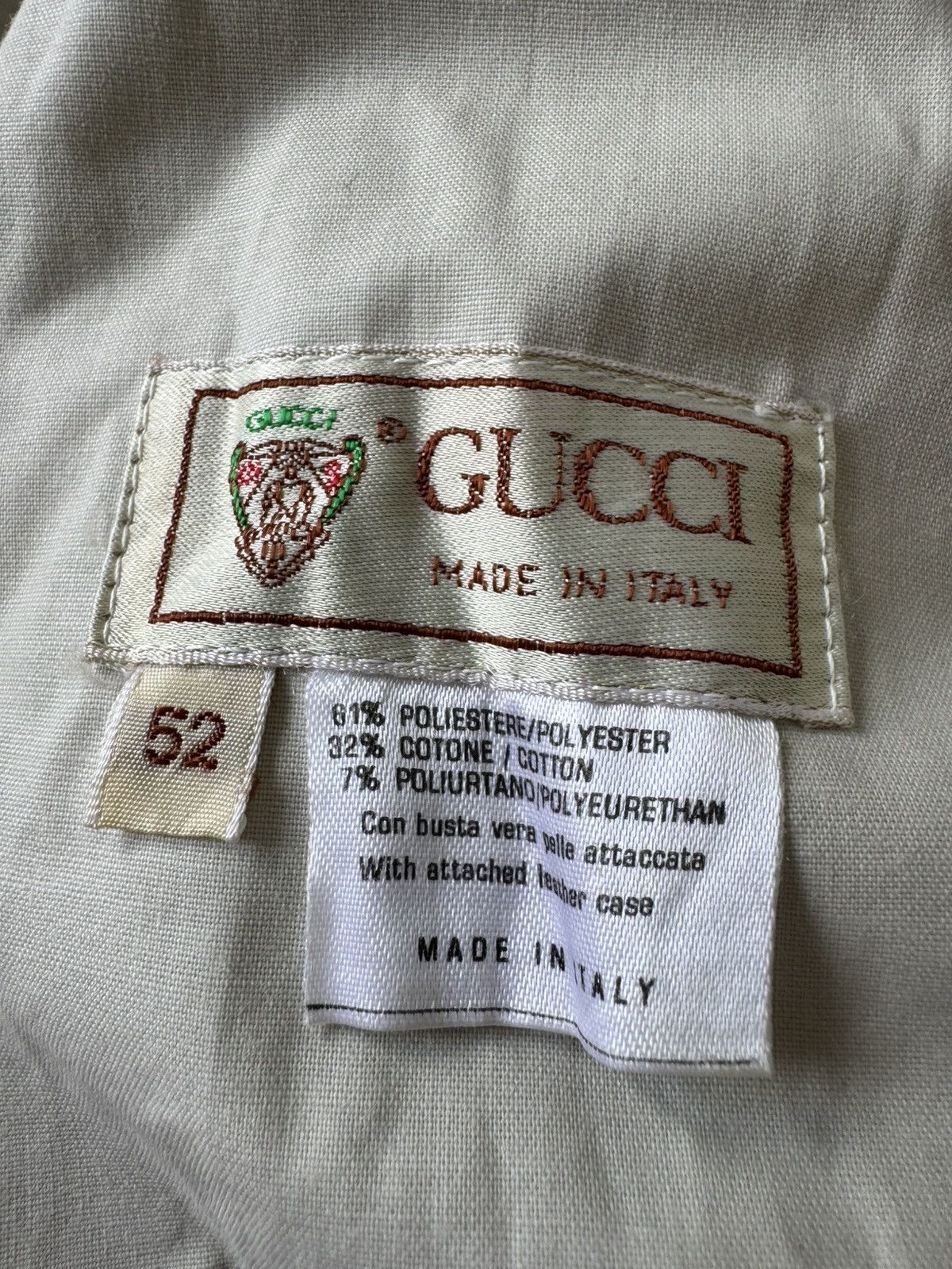 Gucci Archival Gucci Vintage Packable Transformer Trench Coat Size US L / EU 52-54 / 3 - 8 Thumbnail