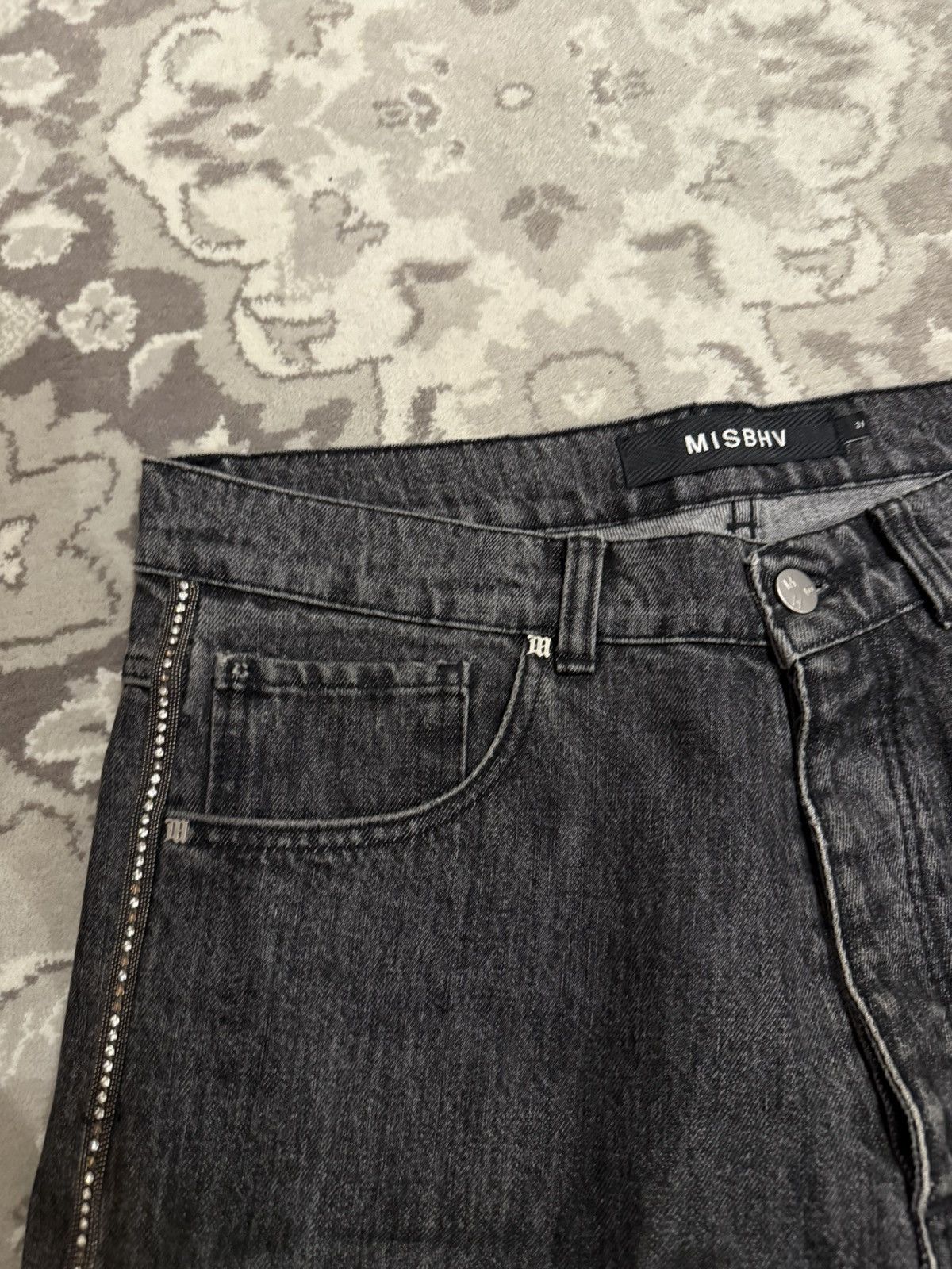 Misbhv CRYSTAL DENIMS Size US 31 - 2 Thumbnail
