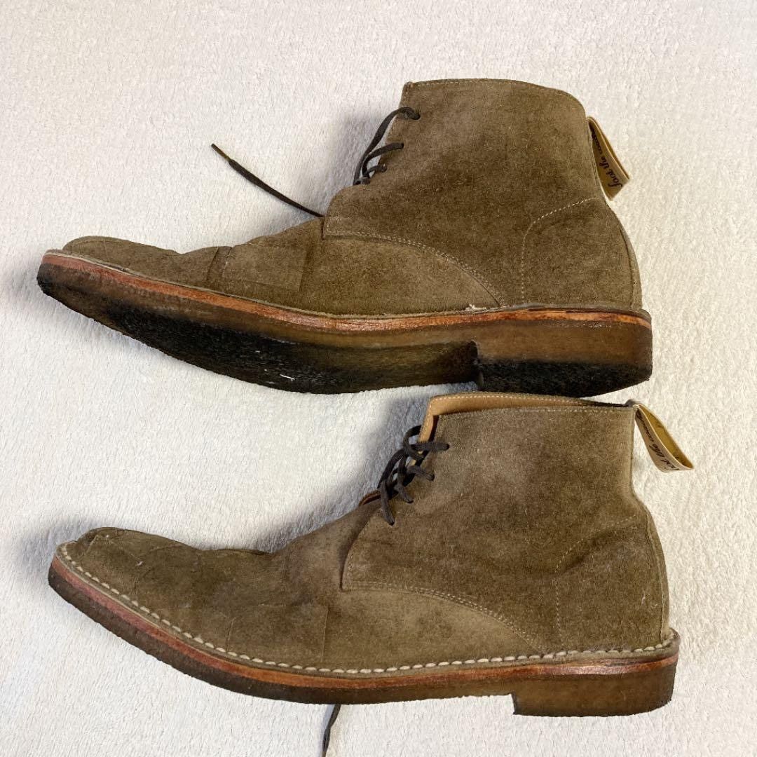 foot the coacher Foot the Coacher patching ankle boots suede visvim Kapital Size US 9 / EU 42 - 5 Thumbnail